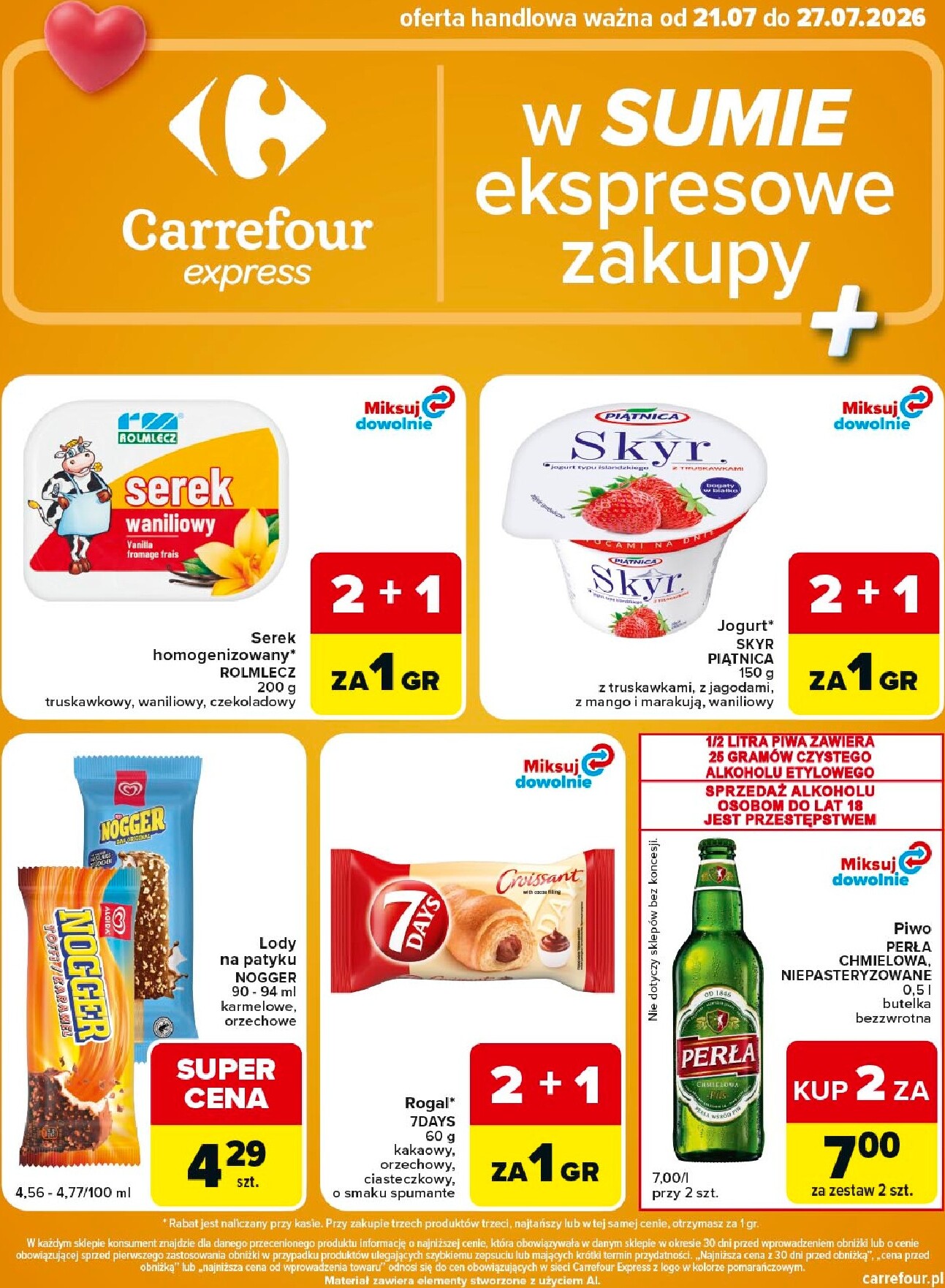 carrefour - Nowa gazetka Carrefour - Express 2 ważna od 21.07.2026 do 27.07.2026 - page: 2