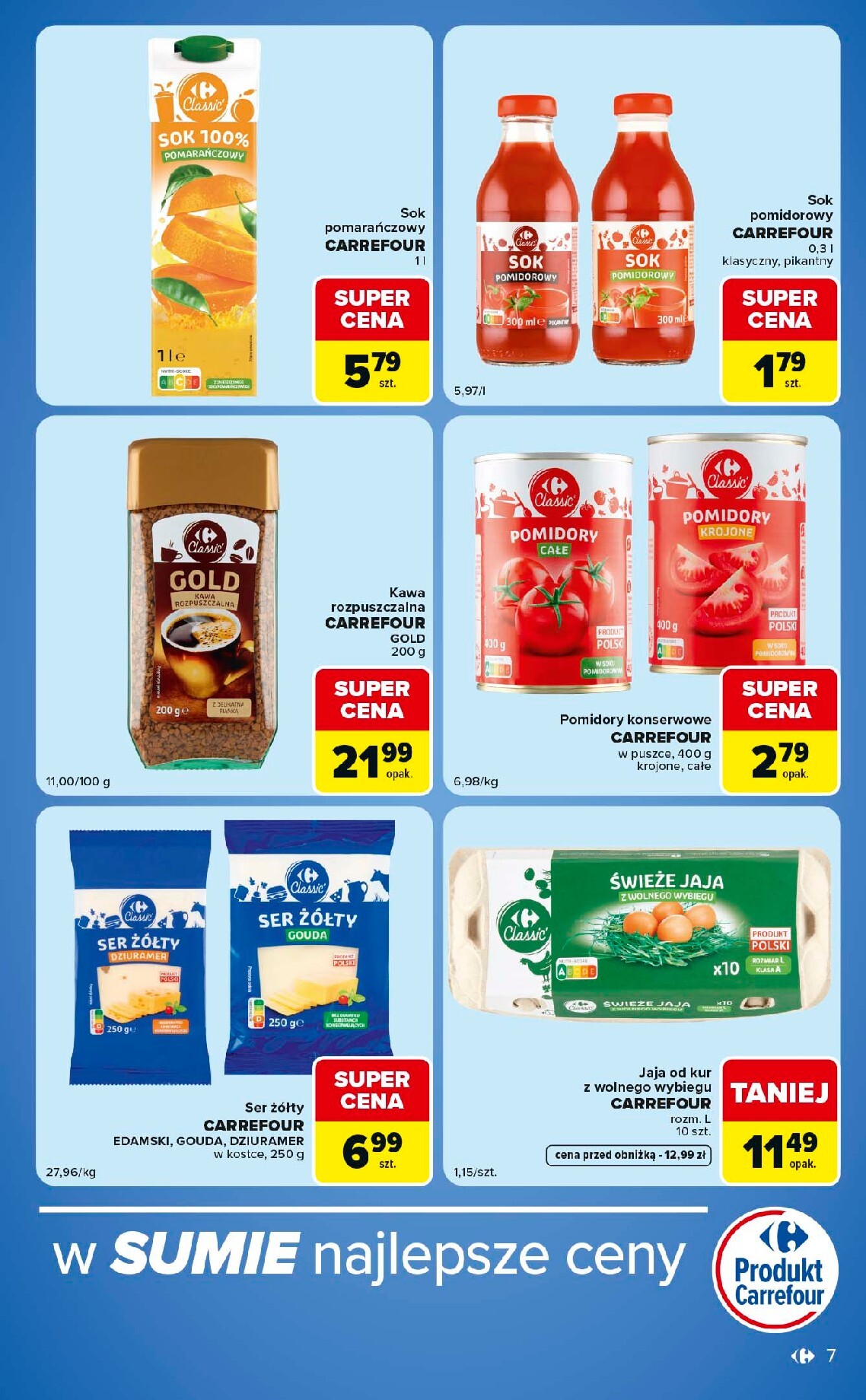carrefour - Nowa gazetka Carrefour - Express 1 ważna od 21.07.2026 do 27.07.2026 - page: 7