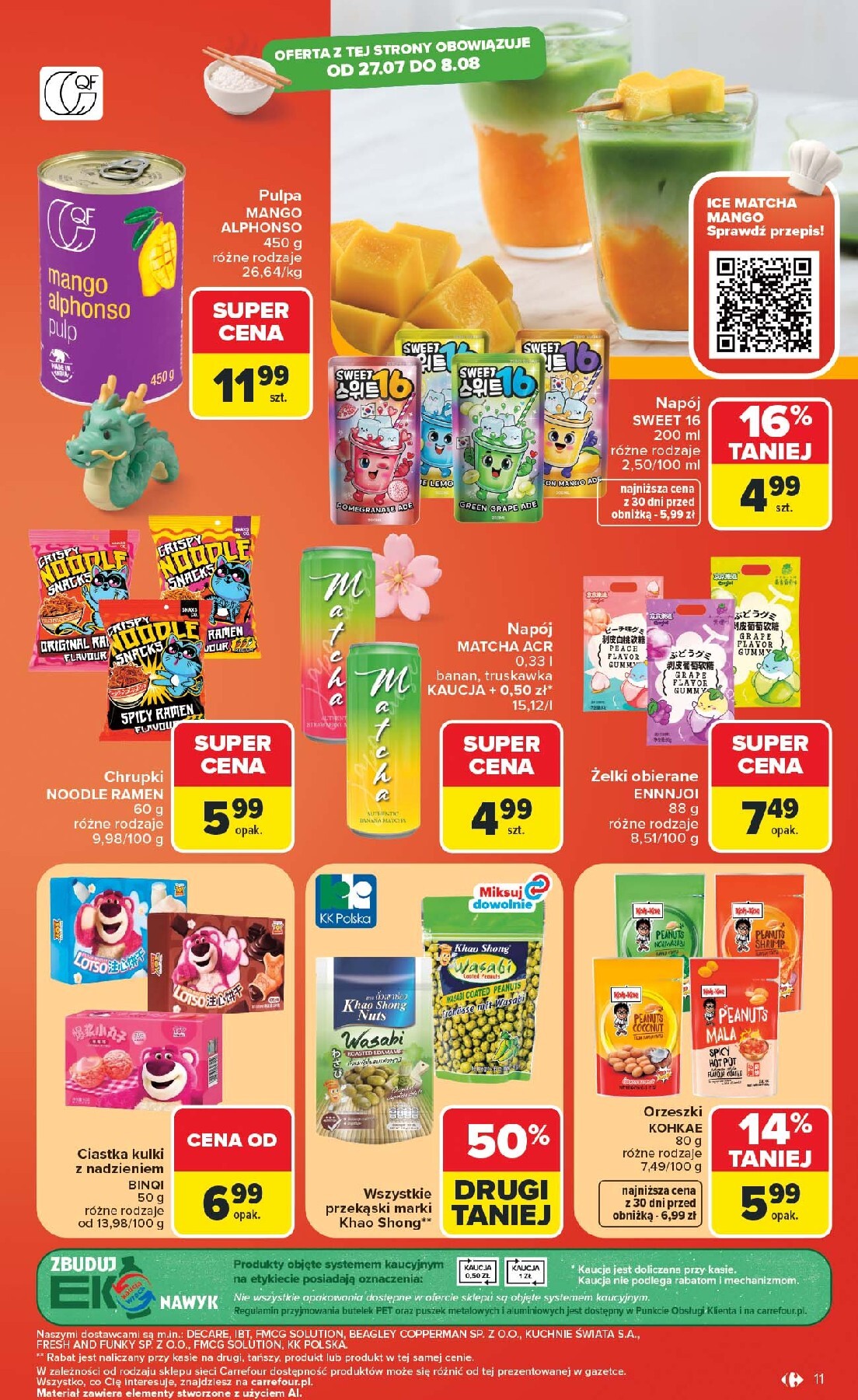 carrefour - Nowa gazetka Carrefour - Kuchnia azjatycka ważna od 27.07.2026 do 08.08.2026 - page: 11