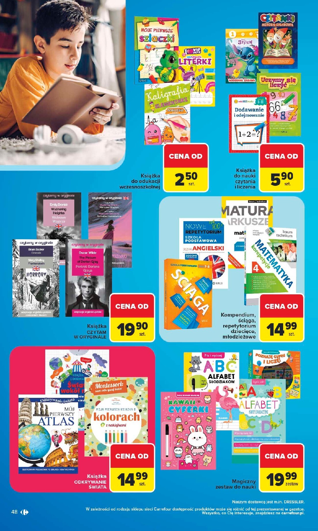 carrefour - Nowa gazetka Carrefour - Szkoła nowy sezon ważna od 27.07.2026 do 12.09.2026 - page: 48