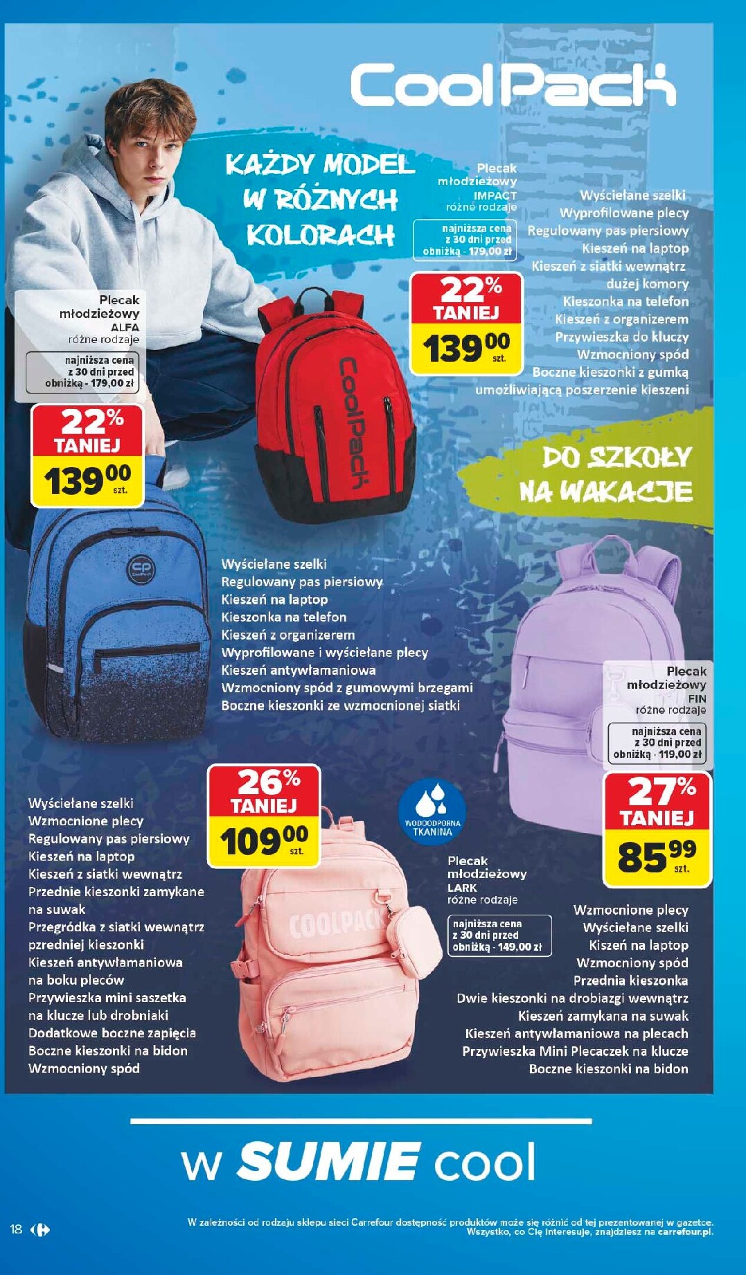carrefour - Nowa gazetka Carrefour - Szkoła nowy sezon ważna od 27.07.2026 do 12.09.2026 - page: 18