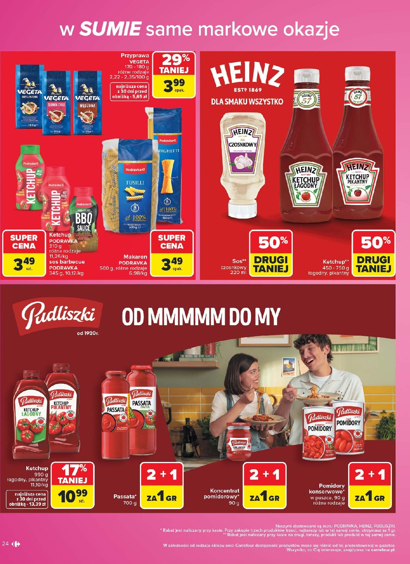 carrefour - Nowa gazetka Carrefour - W Sumie same markowe okazje ważna od 03.08.2026 do 14.08.2026 - page: 24