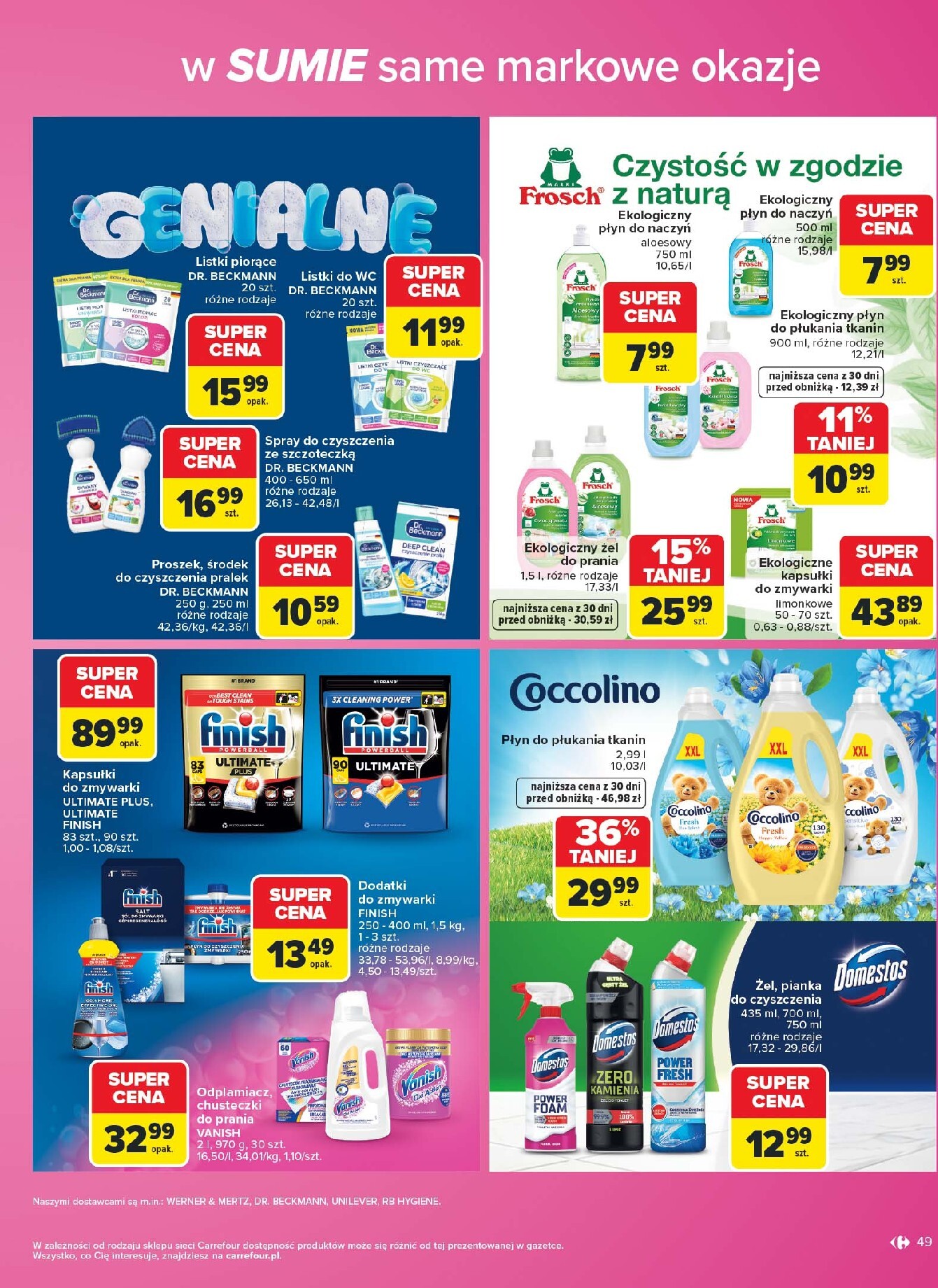 carrefour - Nowa gazetka Carrefour - W Sumie same markowe okazje ważna od 03.08.2026 do 14.08.2026 - page: 49