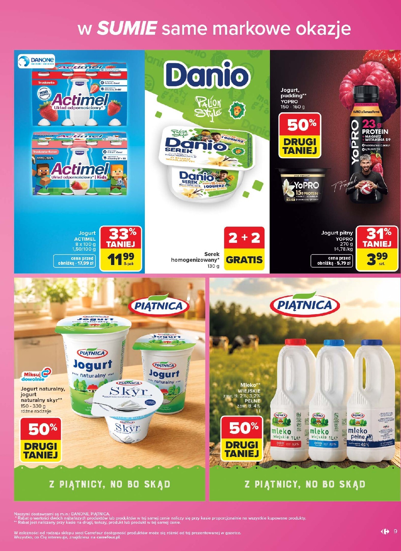 carrefour - Nowa gazetka Carrefour - W Sumie same markowe okazje ważna od 03.08.2026 do 14.08.2026 - page: 9