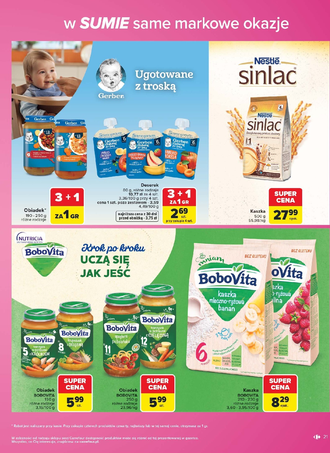 carrefour - Nowa gazetka Carrefour - W Sumie same markowe okazje ważna od 03.08.2026 do 14.08.2026 - page: 21
