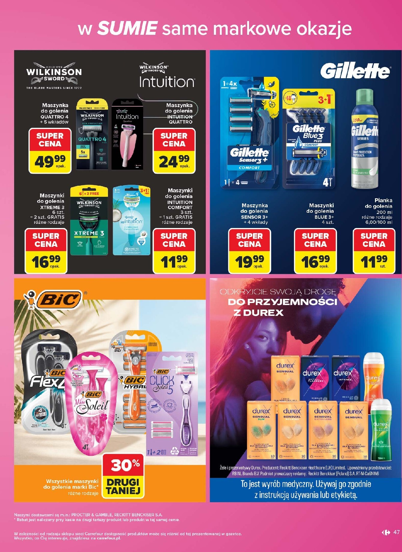 carrefour - Nowa gazetka Carrefour - W Sumie same markowe okazje ważna od 03.08.2026 do 14.08.2026 - page: 47