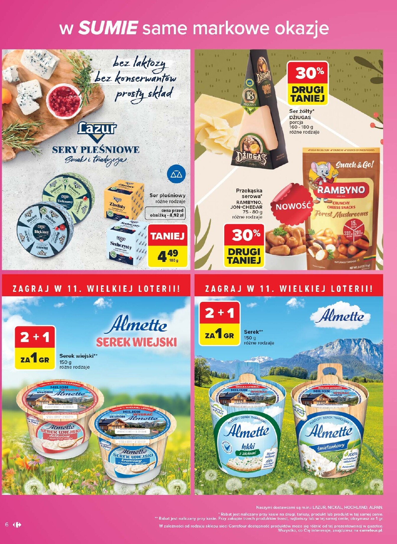 carrefour - Nowa gazetka Carrefour - W Sumie same markowe okazje ważna od 03.08.2026 do 14.08.2026 - page: 6