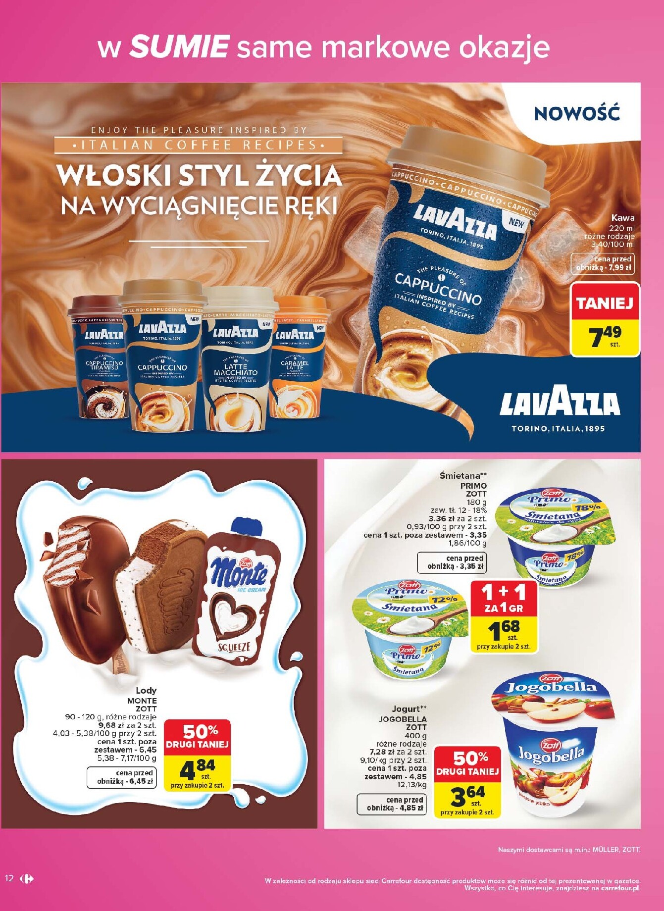 carrefour - Nowa gazetka Carrefour - W Sumie same markowe okazje ważna od 03.08.2026 do 14.08.2026 - page: 12