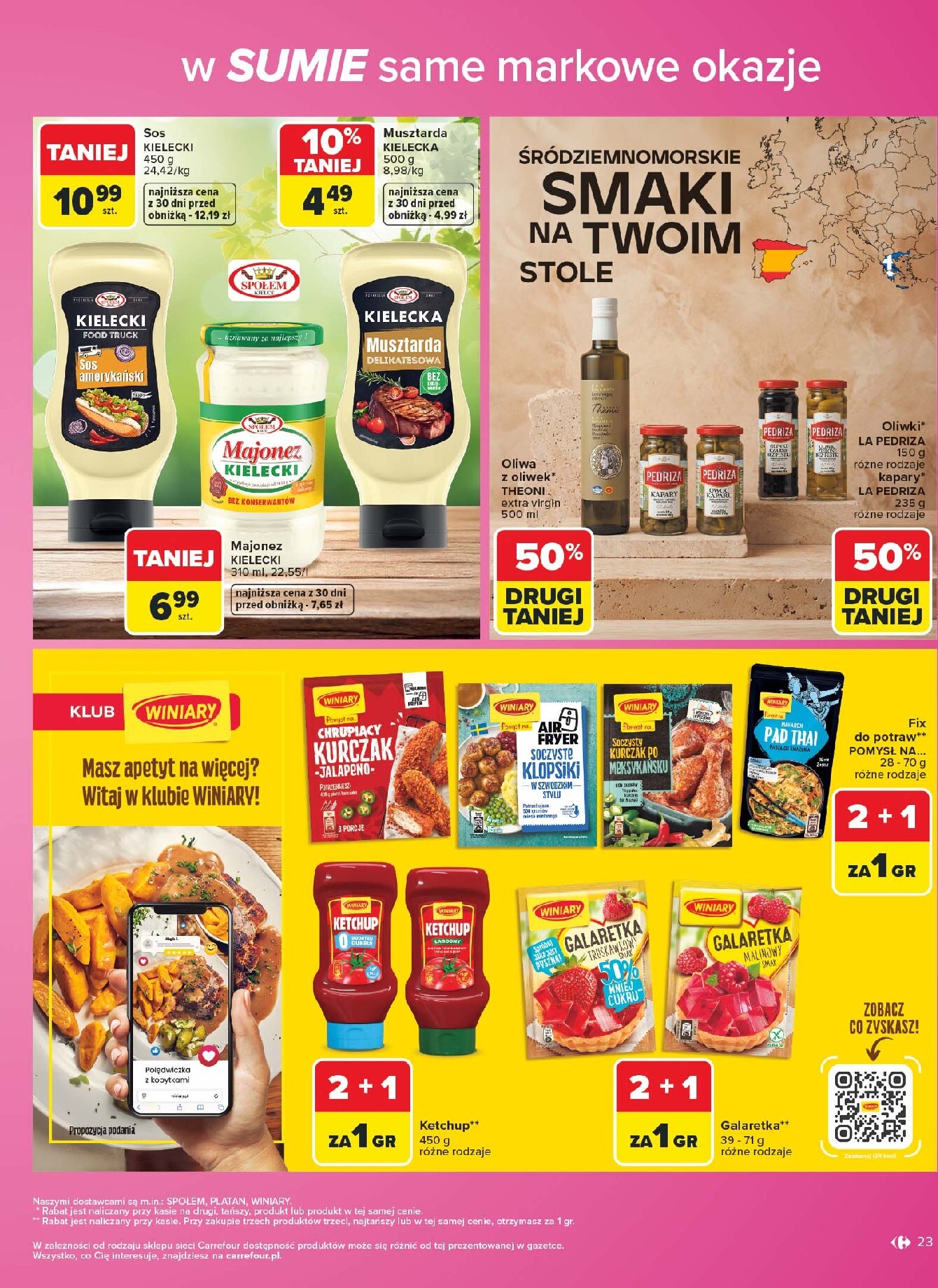 carrefour - Nowa gazetka Carrefour - W Sumie same markowe okazje ważna od 03.08.2026 do 14.08.2026 - page: 23