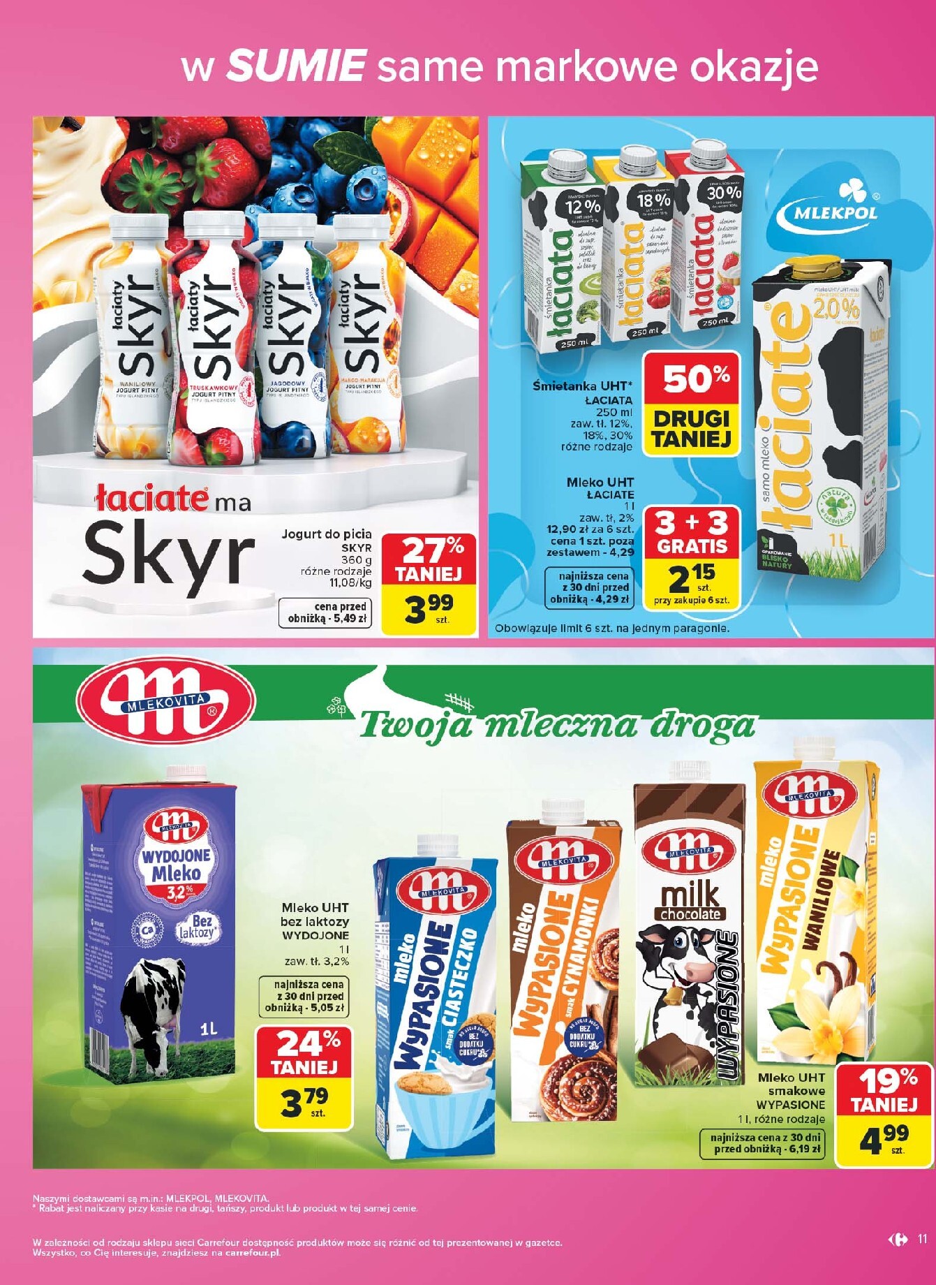 carrefour - Nowa gazetka Carrefour - W Sumie same markowe okazje ważna od 03.08.2026 do 14.08.2026 - page: 11