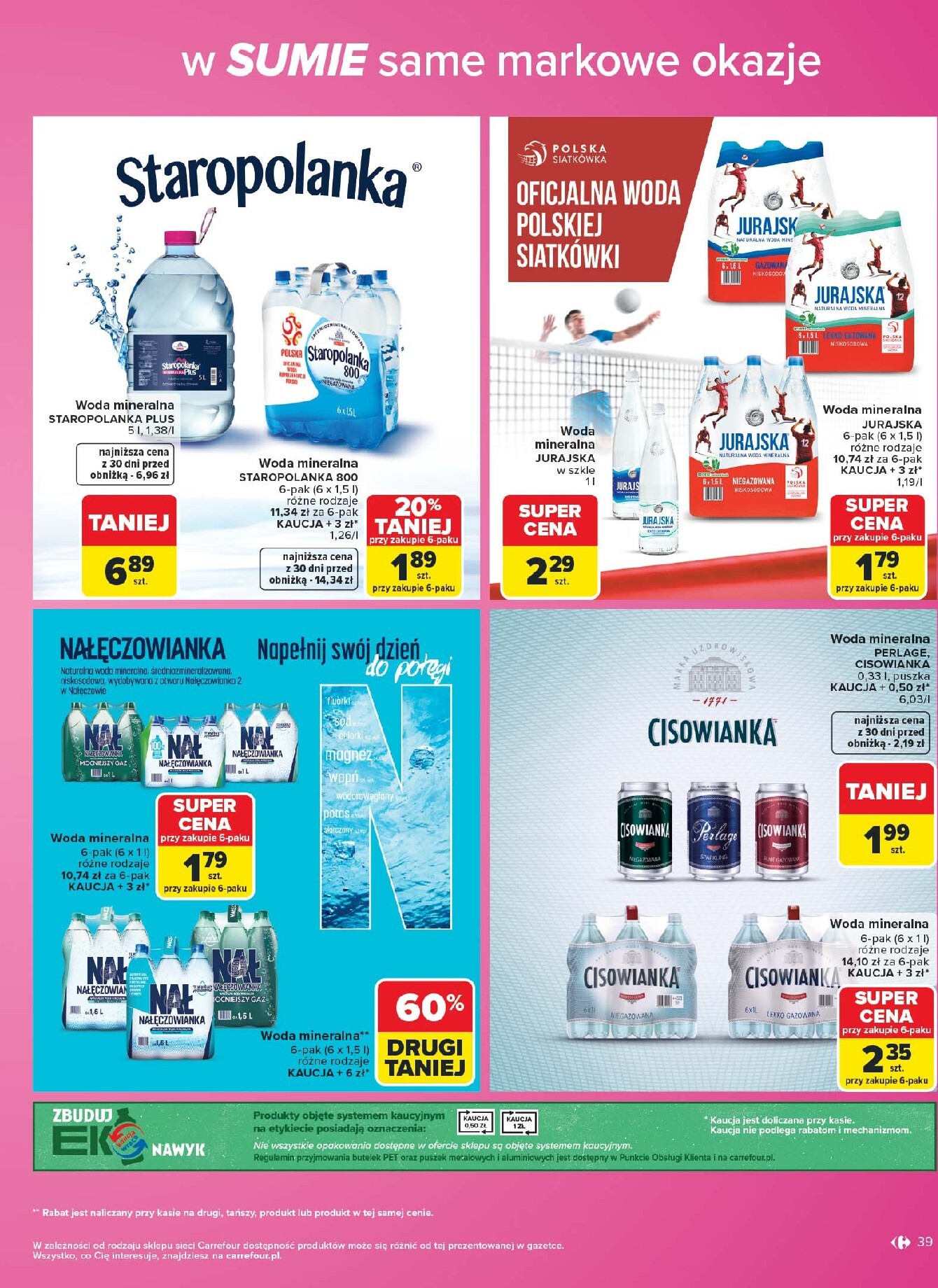 carrefour - Nowa gazetka Carrefour - W Sumie same markowe okazje ważna od 03.08.2026 do 14.08.2026 - page: 39