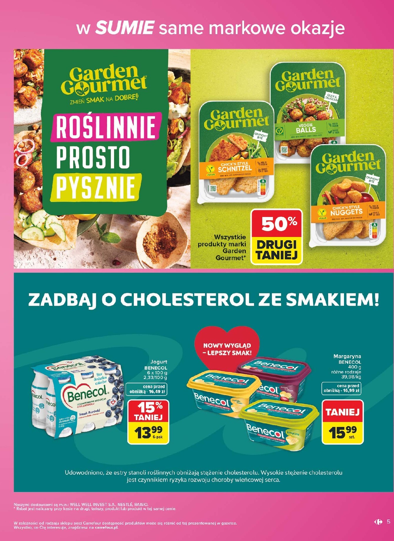carrefour - Nowa gazetka Carrefour - W Sumie same markowe okazje ważna od 03.08.2026 do 14.08.2026 - page: 5