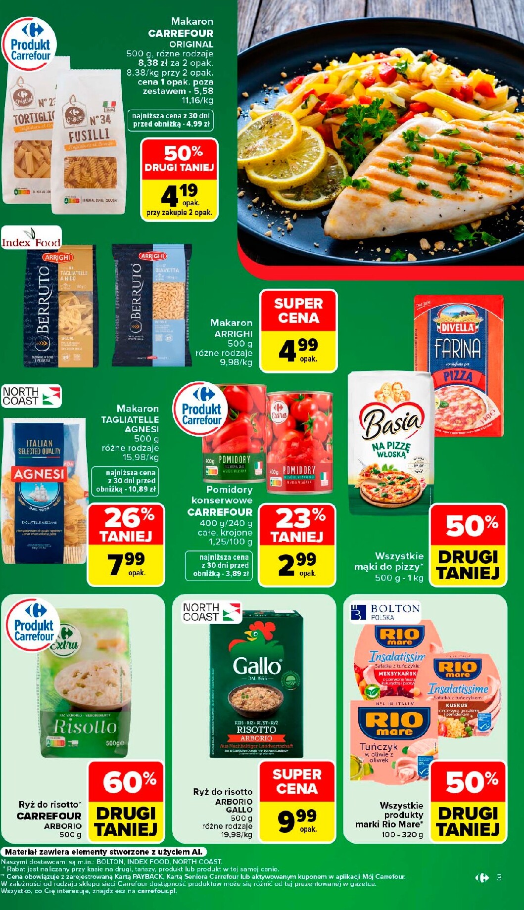 carrefour - Nowa gazetka Carrefour - Kuchnia włoska ważna od 10.08.2026 do 22.08.2026 - page: 3