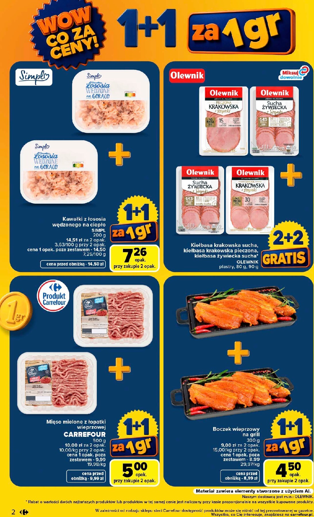 carrefour - Nowa gazetka Carrefour - Wow co za ceny ważna od 10.08.2026 do 14.08.2026 - page: 2