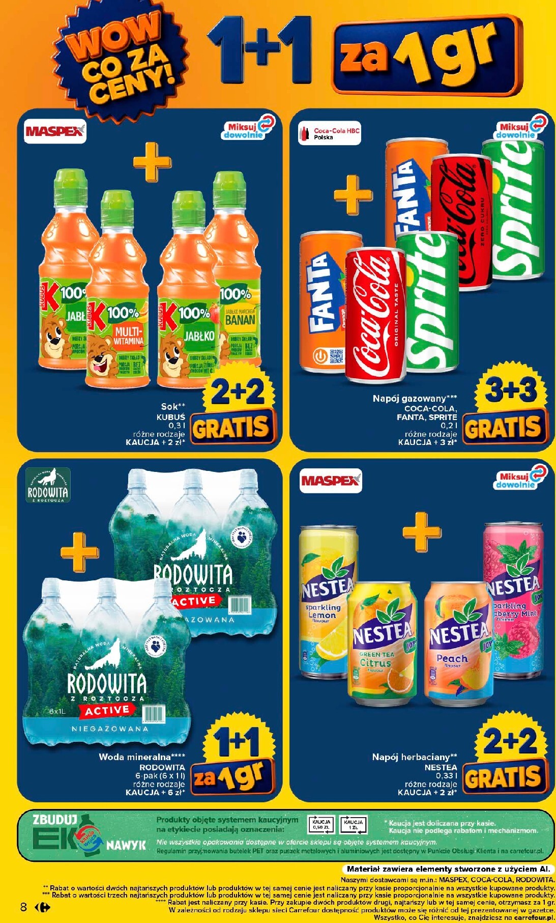 carrefour - Nowa gazetka Carrefour - Wow co za ceny ważna od 10.08.2026 do 14.08.2026 - page: 8