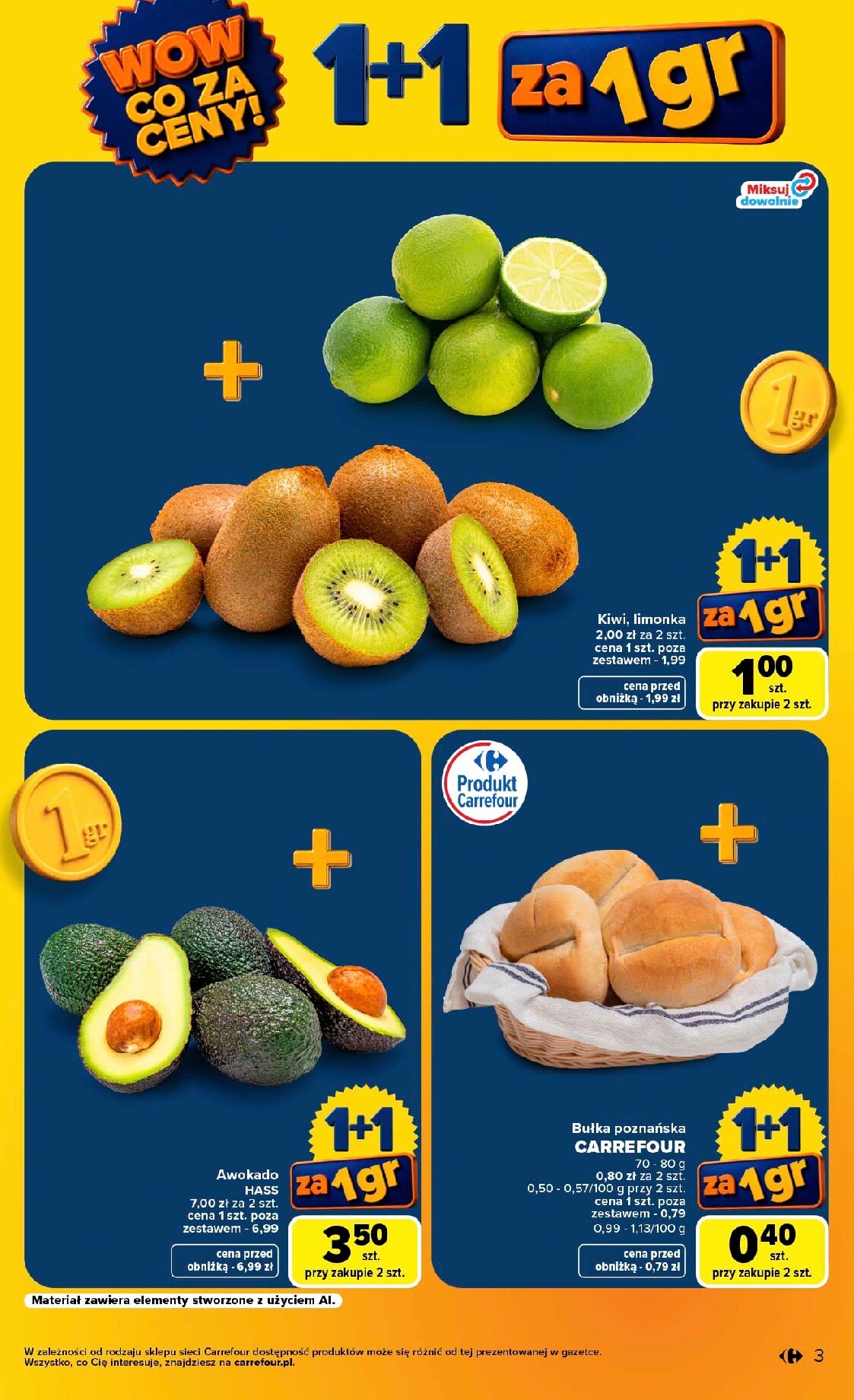 carrefour - Nowa gazetka Carrefour - Wow co za ceny ważna od 10.08.2026 do 14.08.2026 - page: 3