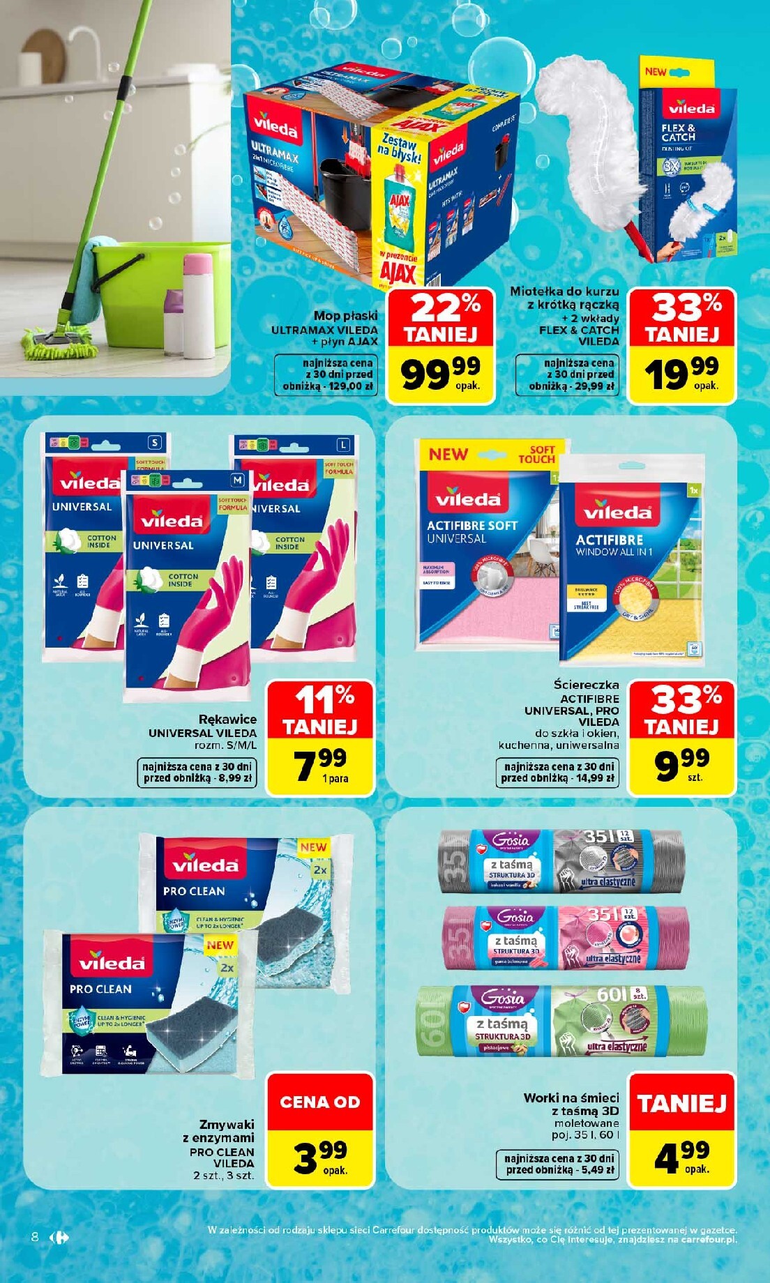 carrefour - Nowa gazetka Carrefour - Porządki pełne okazji ważna od 17.08.2026 do 30.08.2026 - page: 8
