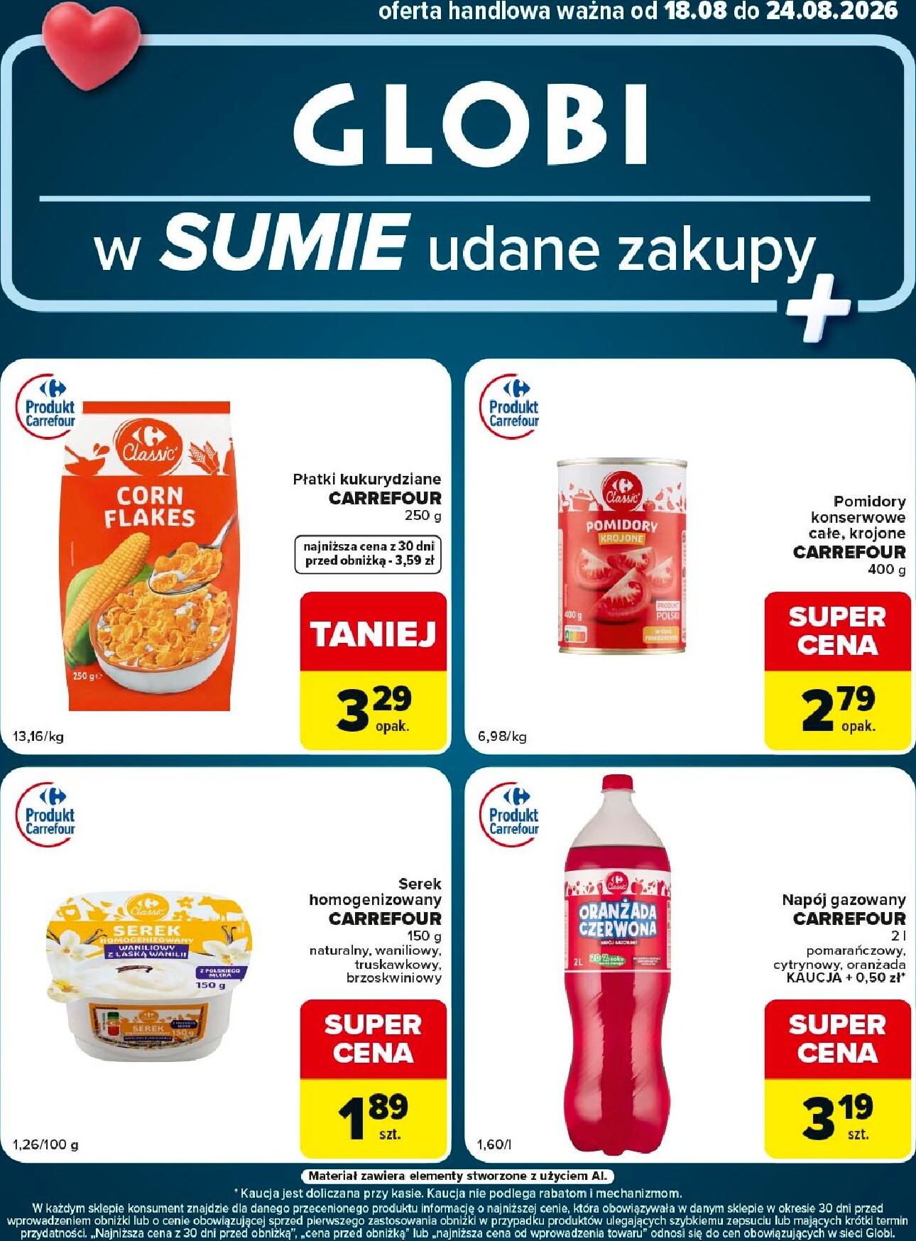 carrefour - Nowa gazetka Carrefour - Globi ważna od 18.08.2026 do 24.08.2026 - page: 2