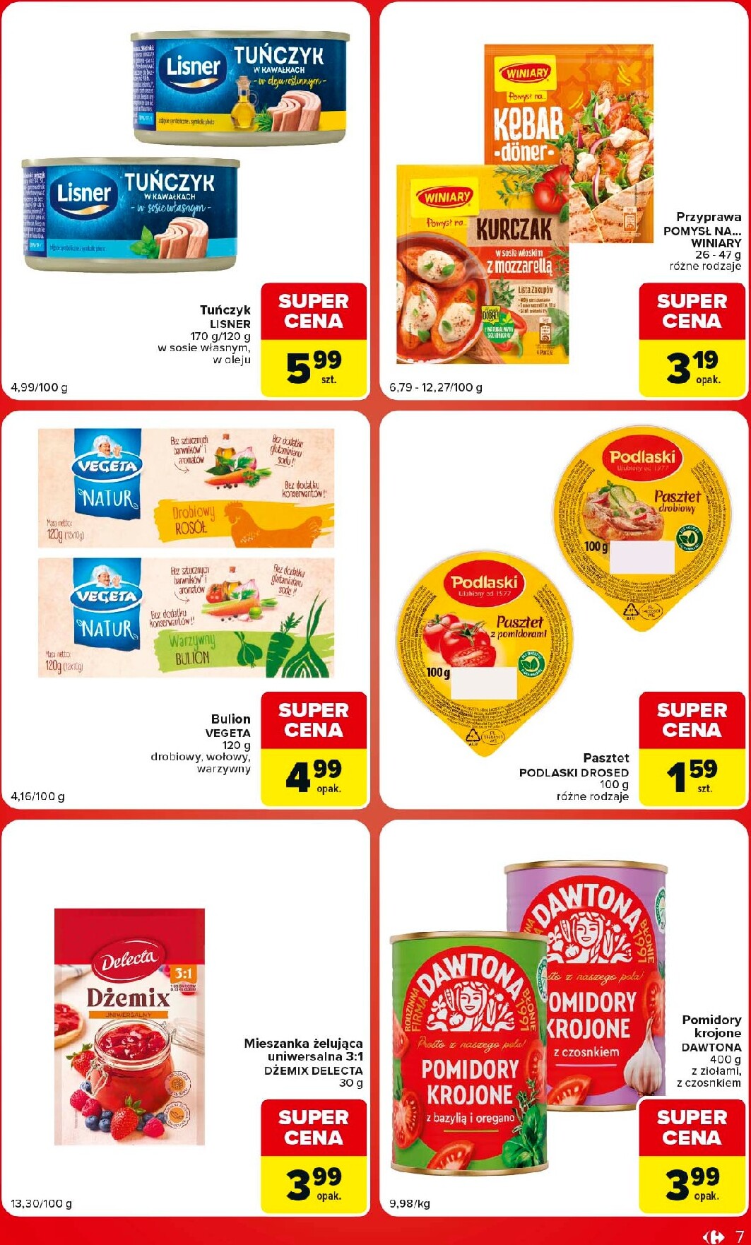 carrefour - Nowa gazetka Carrefour Market ważna od 25.08.2026 do 31.08.2026 - page: 7