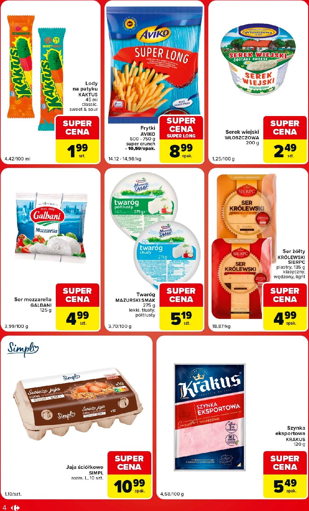carrefour - Nowa gazetka Carrefour Market ważna od 25.08.2026 do 31.08.2026 - page: 4