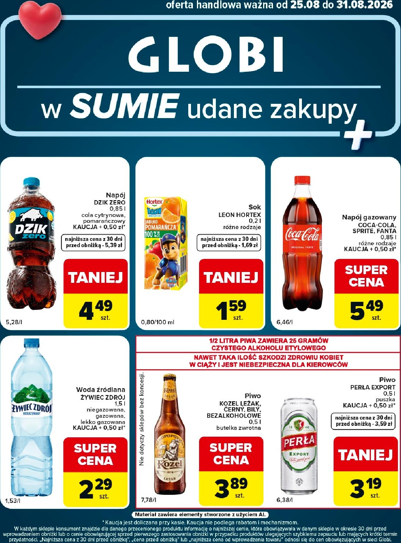 carrefour - Nowa gazetka Carrefour - Globi ważna od 25.08.2026 do 31.08.2026