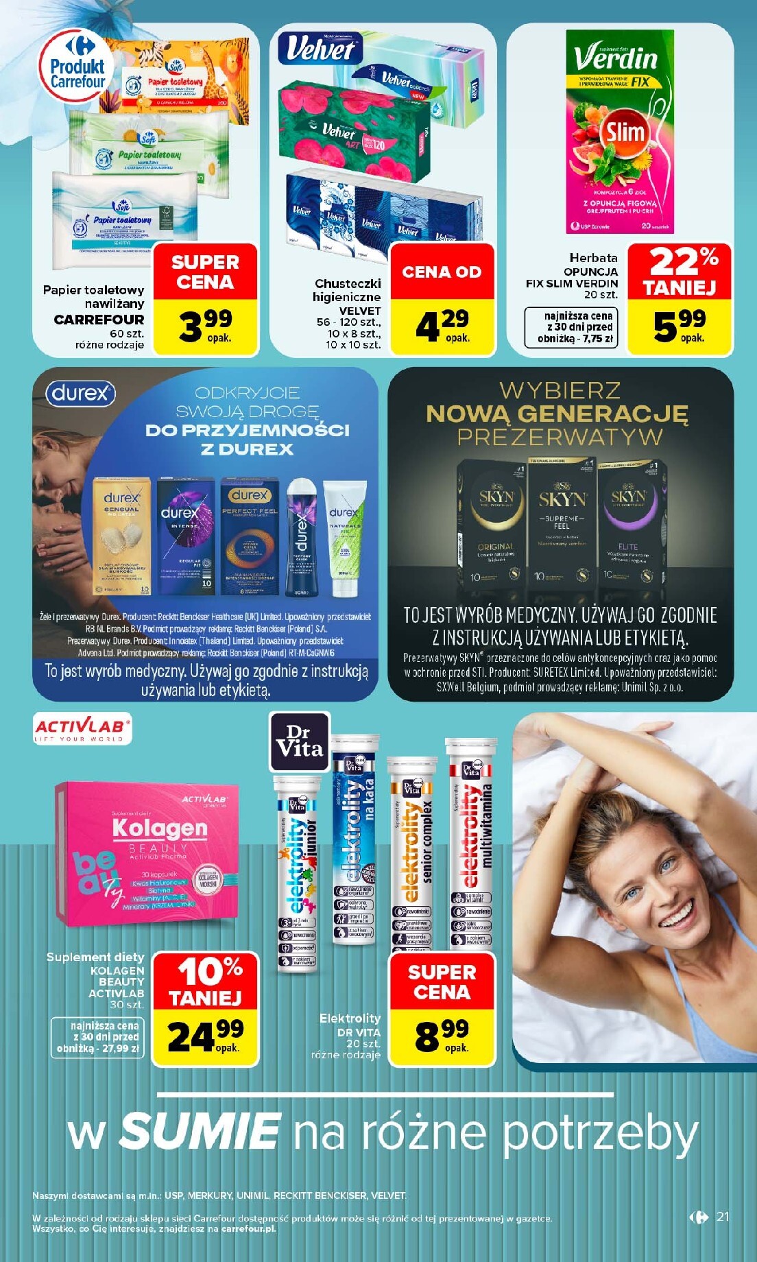 carrefour - Aktualna gazetka Carrefour - W sumie siebie znasz najlepiej ważna od 07.09.2026 do 19.09.2026 - page: 21