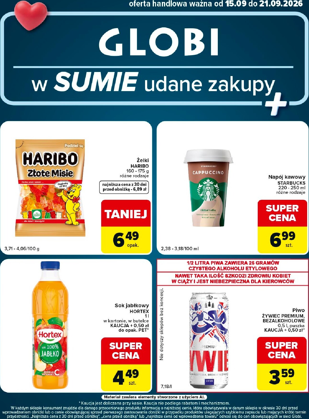 carrefour - Nowa gazetka Carrefour - Globi ważna od 15.09.2026 do 21.09.2026