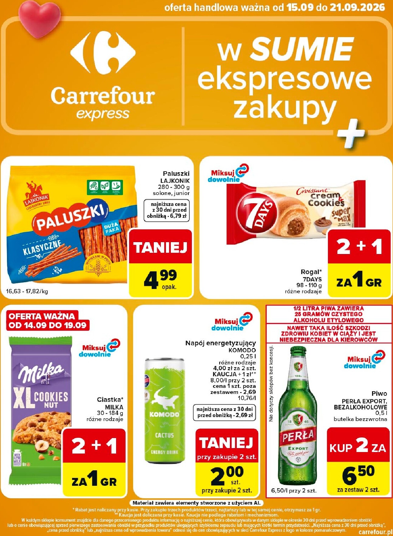 carrefour - Nowa gazetka Carrefour - Express 1 ważna od 15.09.2026 do 21.09.2026 - page: 2