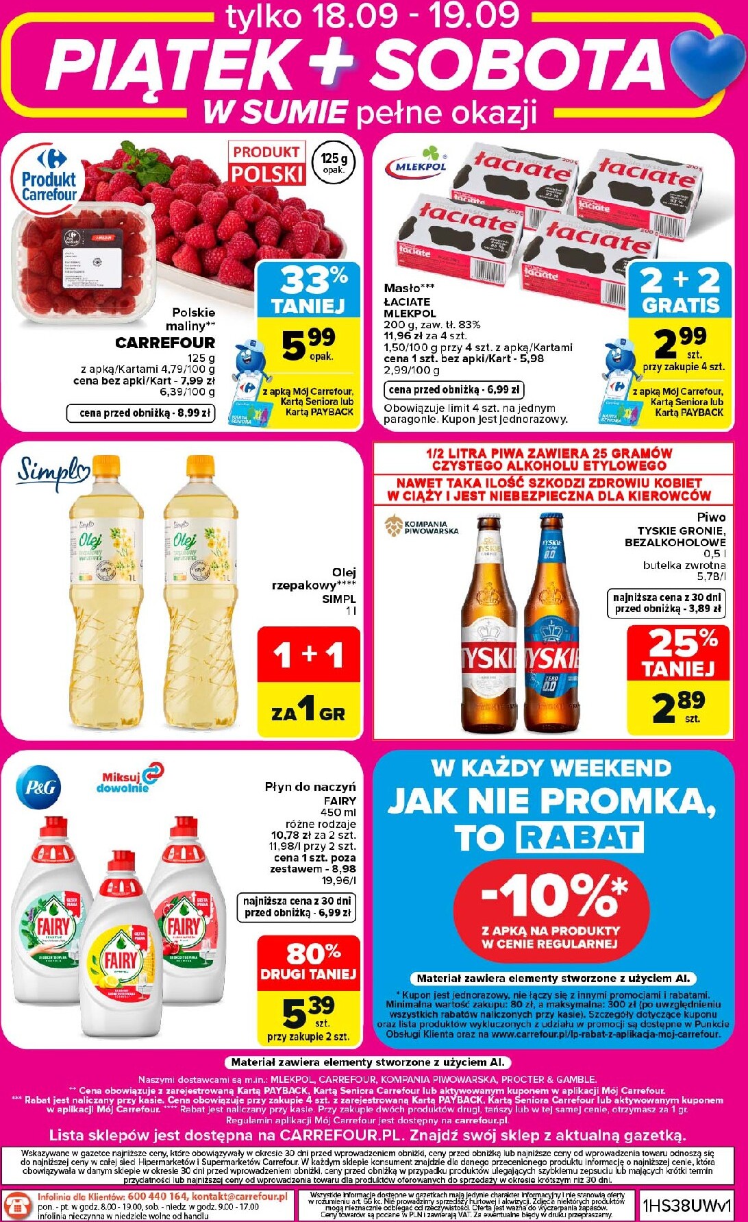 carrefour - Nowa gazetka Carrefour - Weekend okazji już od czwartku ważna od 17.09.2026 do 19.09.2026 - page: 8