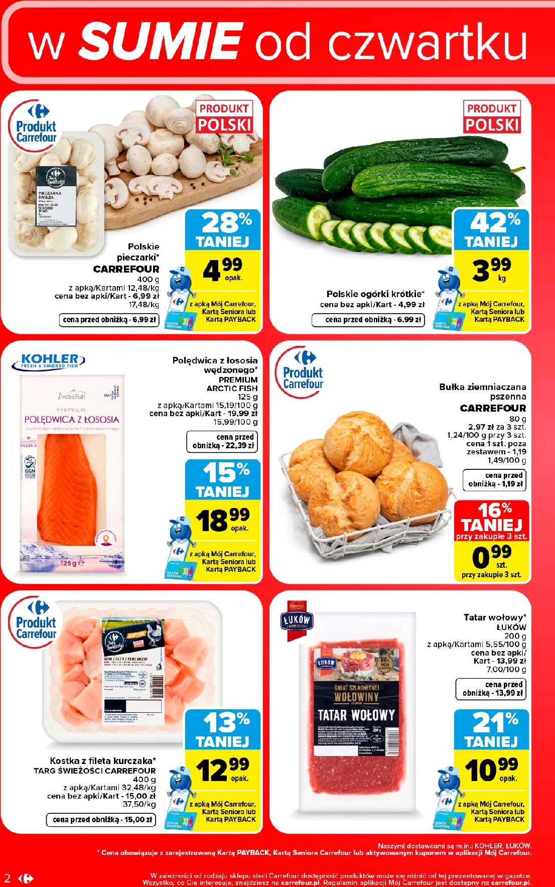 carrefour - Nowa gazetka Carrefour - Weekend okazji już od czwartku ważna od 17.09.2026 do 19.09.2026 - page: 2