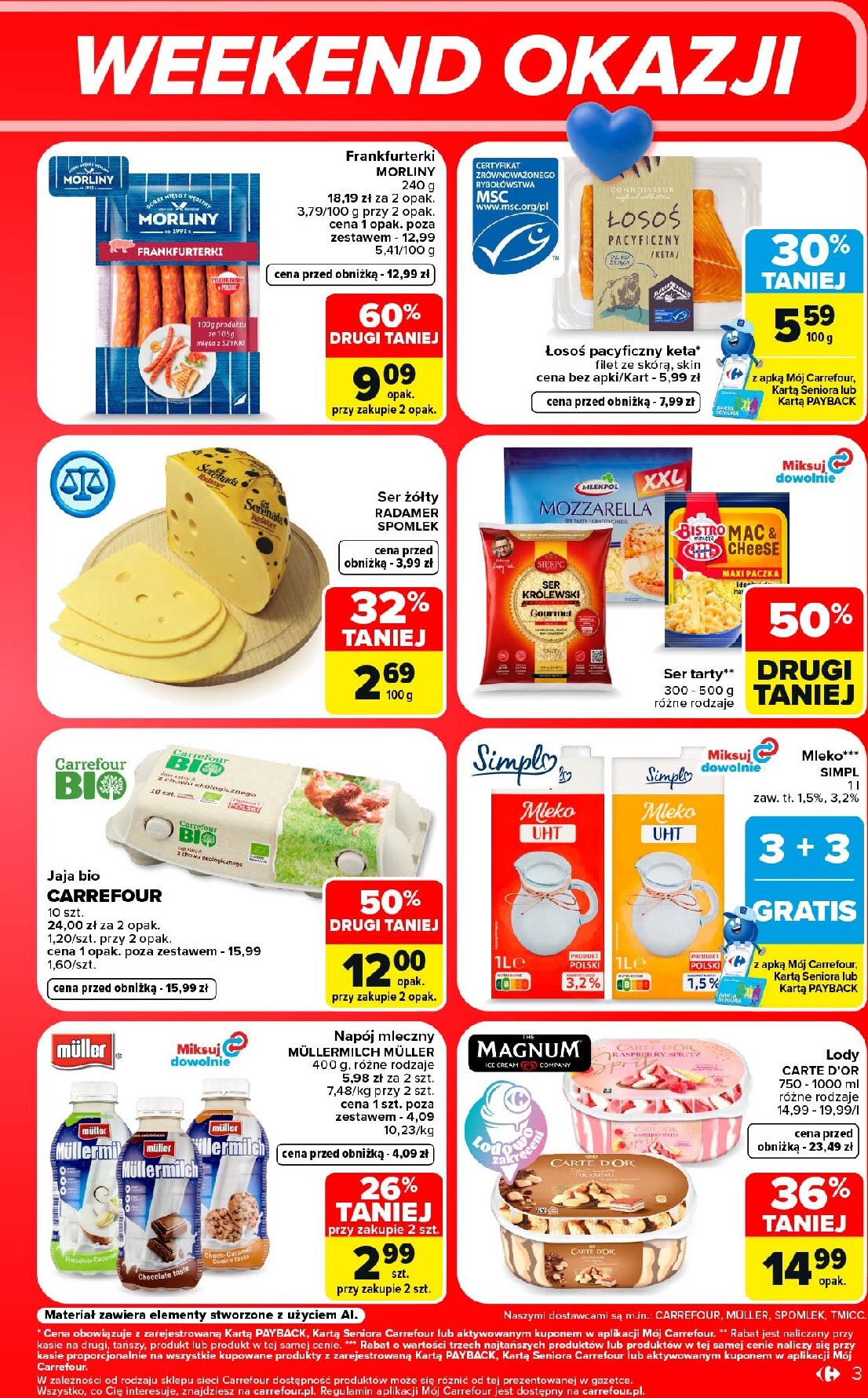 carrefour - Nowa gazetka Carrefour - Weekend ważna od 24.09.2026 do 26.09.2026 - page: 3
