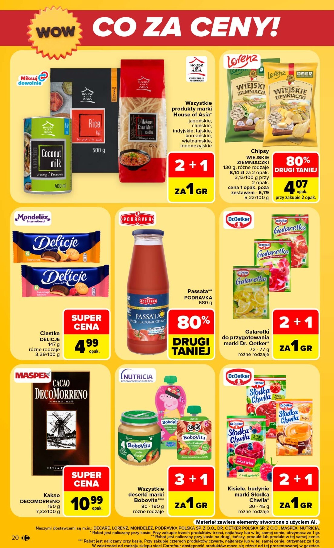 carrefour - Nowa gazetka Carrefour - Sumie otwieramy się dla Ciebie ważna od 23.09.2026 do 26.09.2026 - page: 20