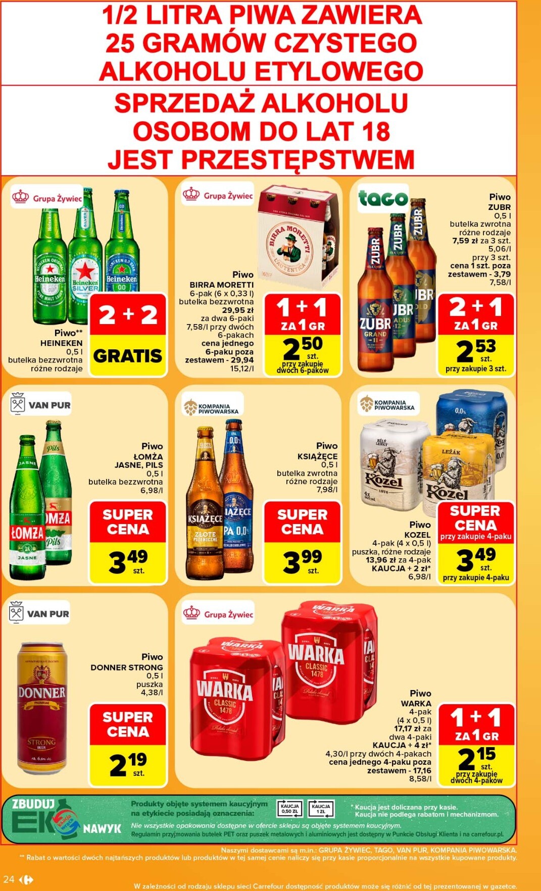 carrefour - Nowa gazetka Carrefour - Sumie otwieramy się dla Ciebie ważna od 23.09.2026 do 26.09.2026 - page: 24