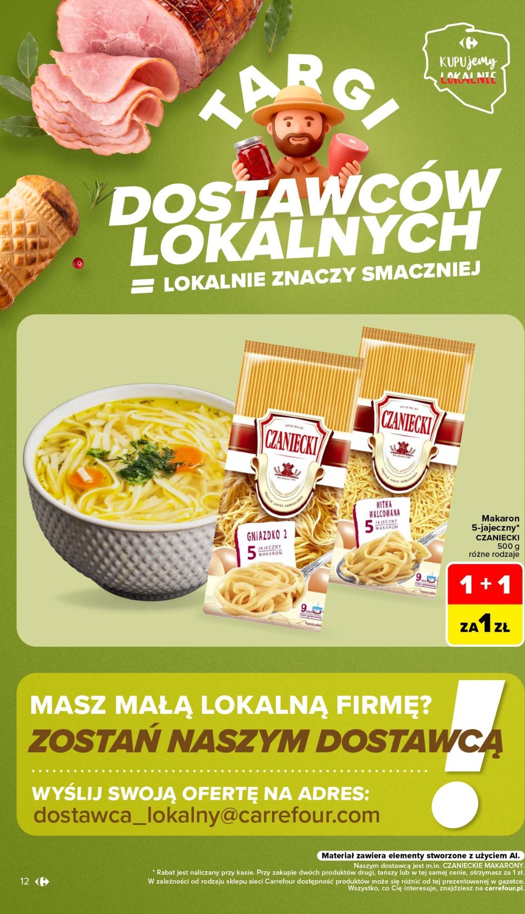 carrefour - Nowa gazetka Carrefour - Sumie otwieramy się dla Ciebie ważna od 23.09.2026 do 26.09.2026 - page: 12