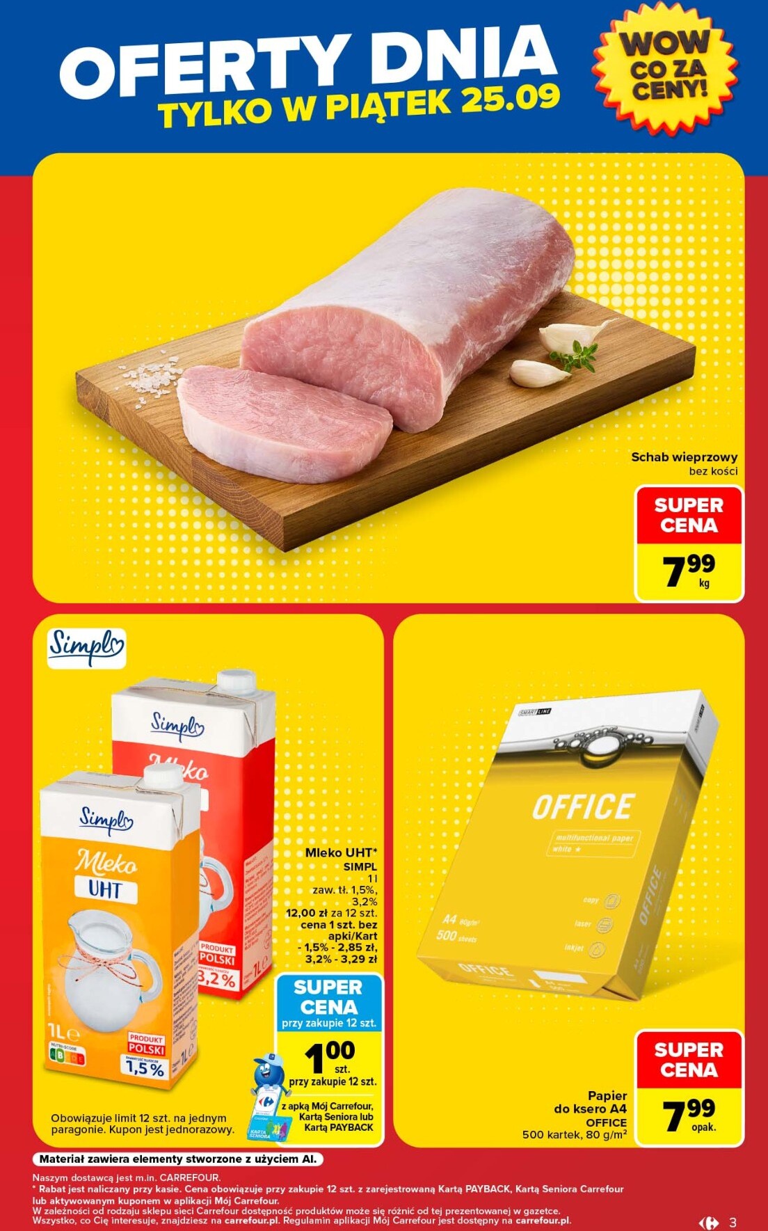 carrefour - Nowa gazetka Carrefour - Sumie otwieramy się dla Ciebie ważna od 23.09.2026 do 26.09.2026 - page: 3