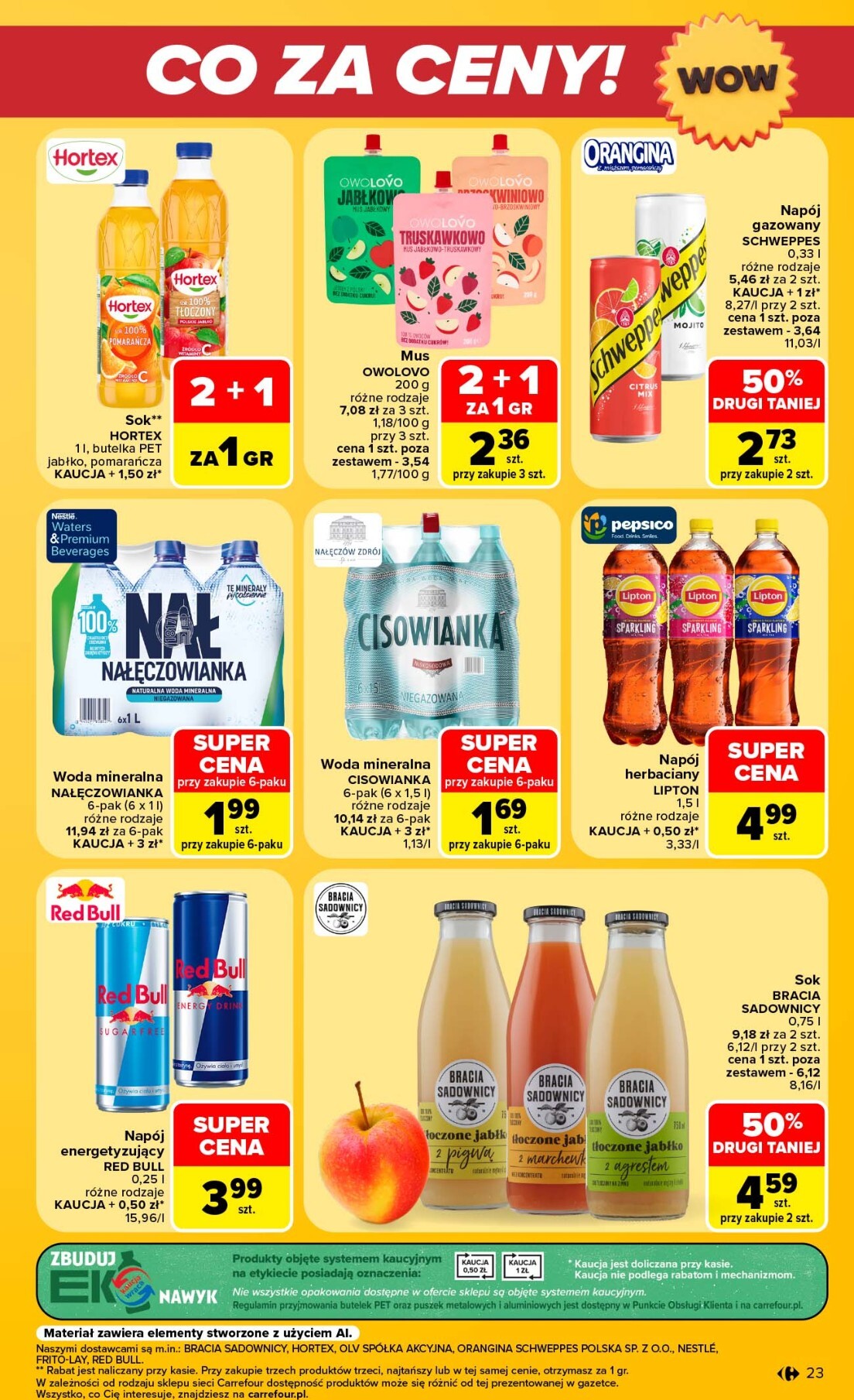 carrefour - Nowa gazetka Carrefour - Sumie otwieramy się dla Ciebie ważna od 23.09.2026 do 26.09.2026 - page: 23