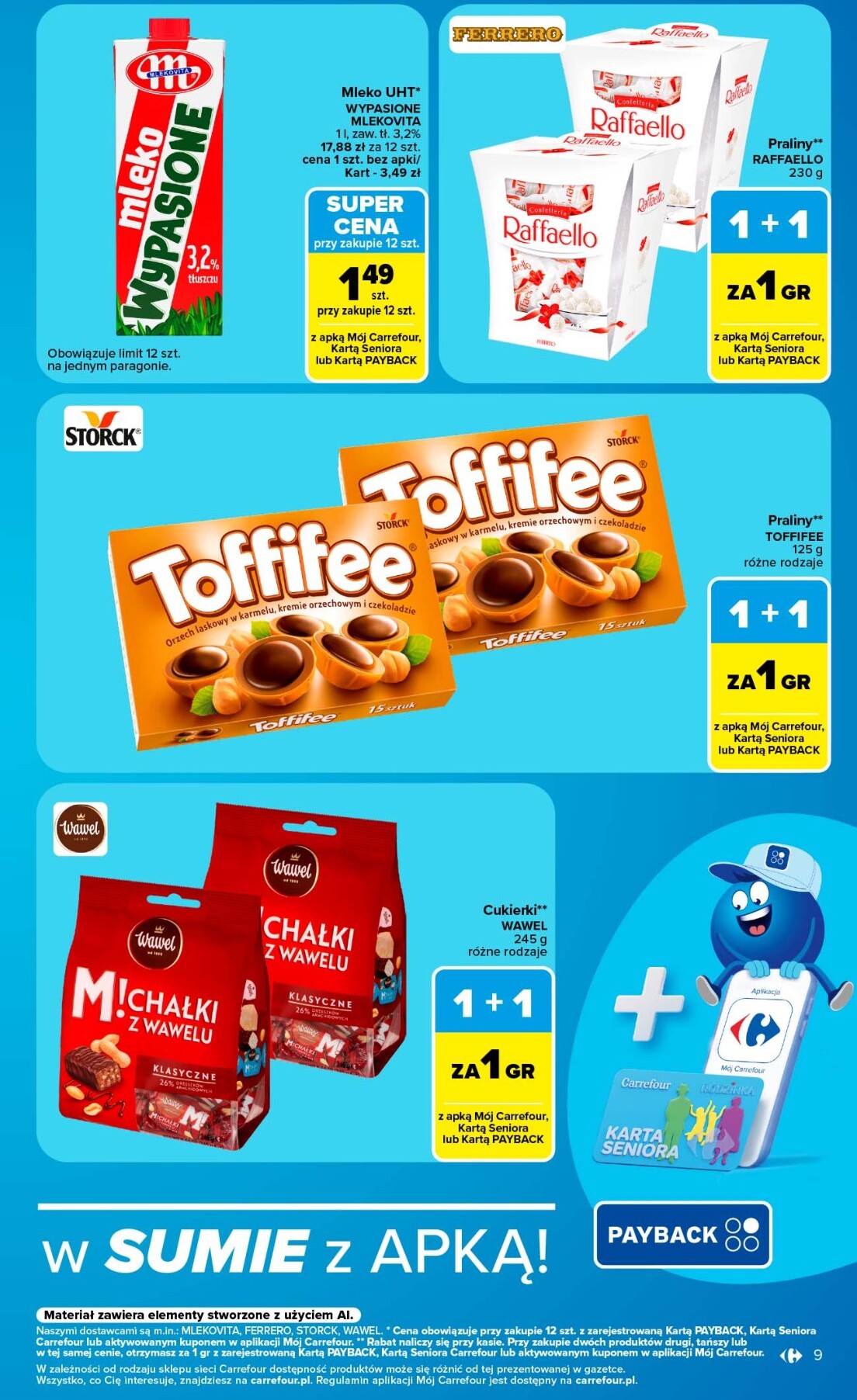 carrefour - Nowa gazetka Carrefour - Sumie otwieramy się dla Ciebie ważna od 23.09.2026 do 26.09.2026 - page: 9