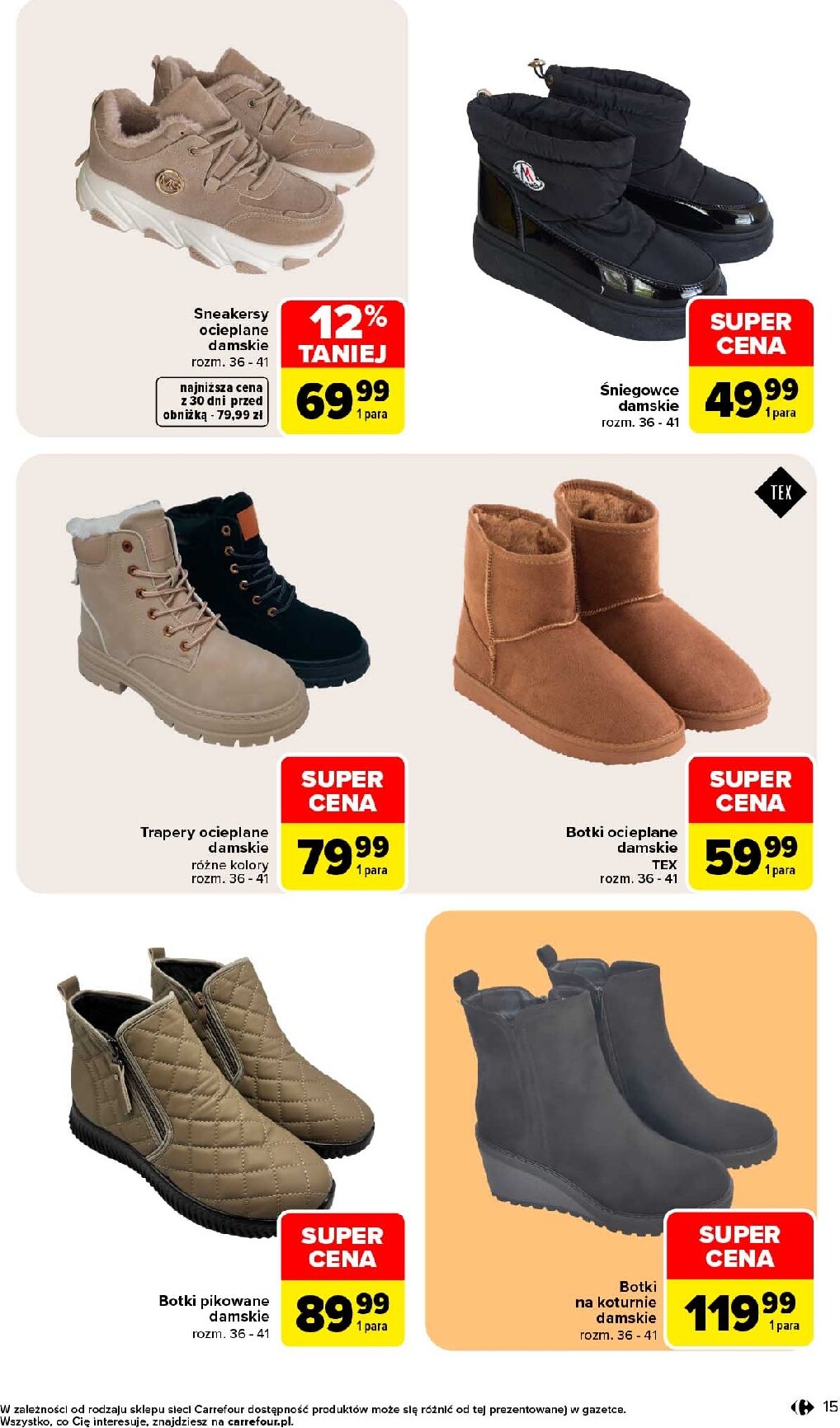 carrefour - Nowa gazetka Carrefour - Gazetka Carrefour w SUMIE jesienne klimaty ważna od 28.09.2026 do 31.10.2026 - page: 15
