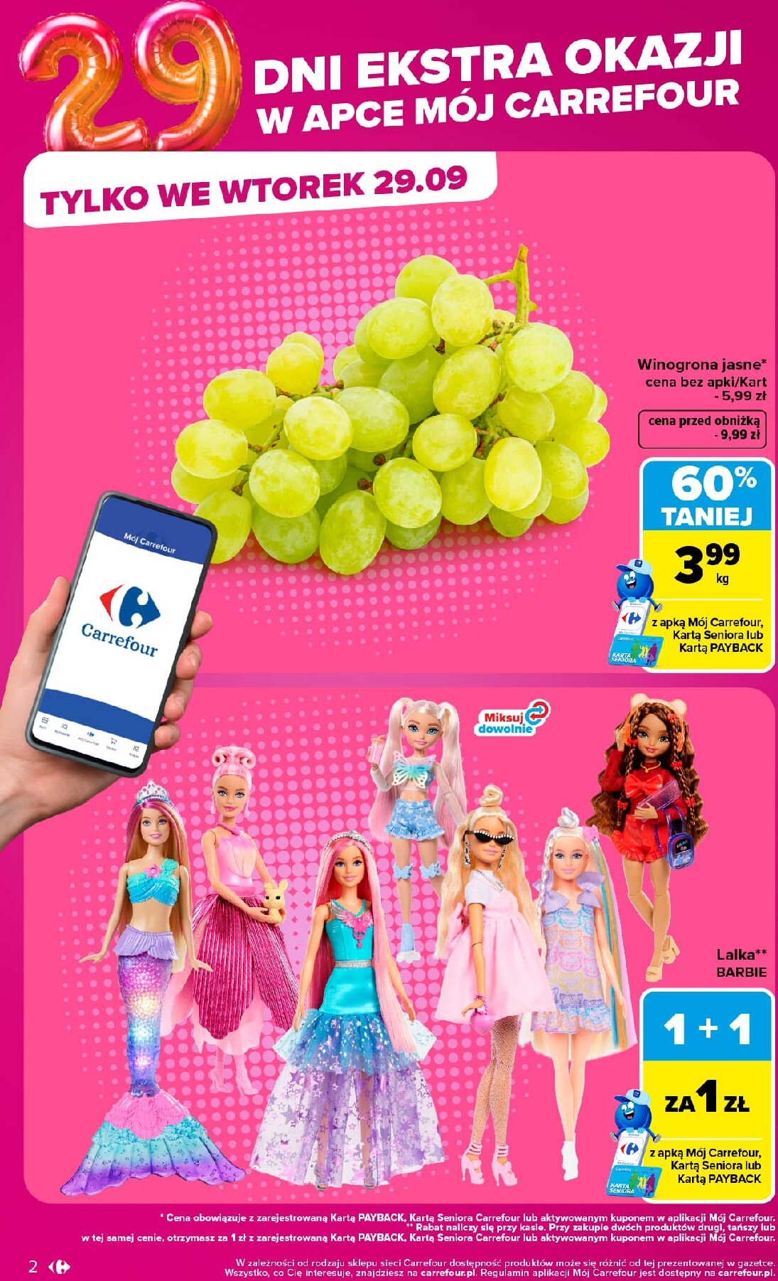 carrefour - Nowa gazetka Carrefour - Extra Okazje ważna od 28.09.2026 do 03.10.2026 - page: 2