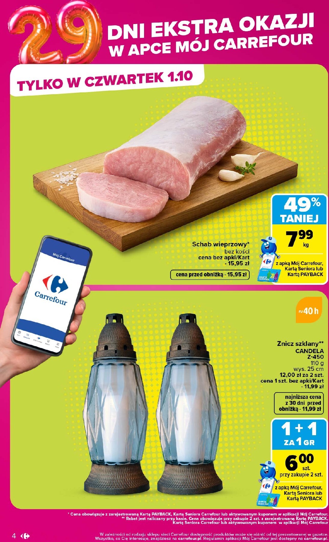 carrefour - Nowa gazetka Carrefour - Extra Okazje ważna od 28.09.2026 do 03.10.2026 - page: 4