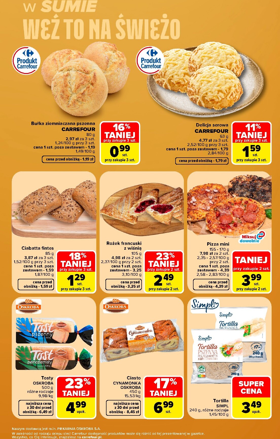 carrefour - Nowa gazetka Carrefour - Weź to na świeżo ważna od 28.09.2026 do 03.10.2026 - page: 5