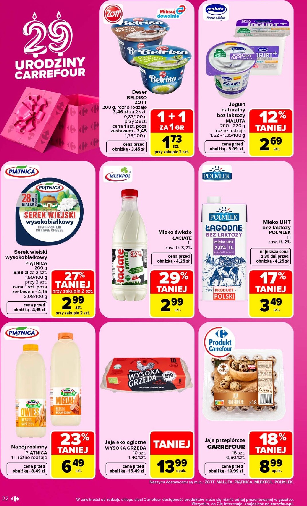 carrefour - Nowa gazetka Carrefour ważna od 28.09.2026 do 03.10.2026 - page: 22