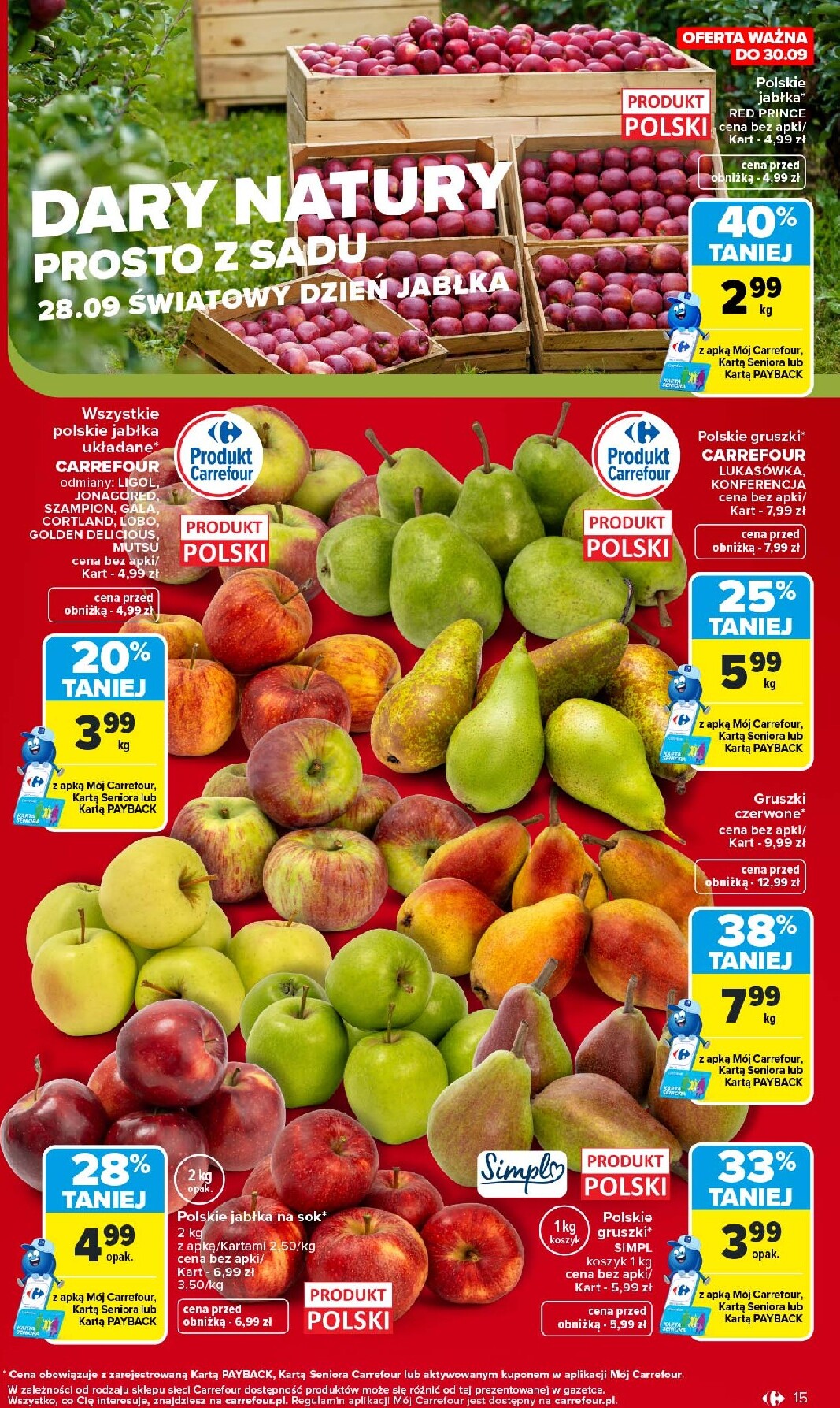 carrefour - Nowa gazetka Carrefour ważna od 28.09.2026 do 03.10.2026 - page: 15