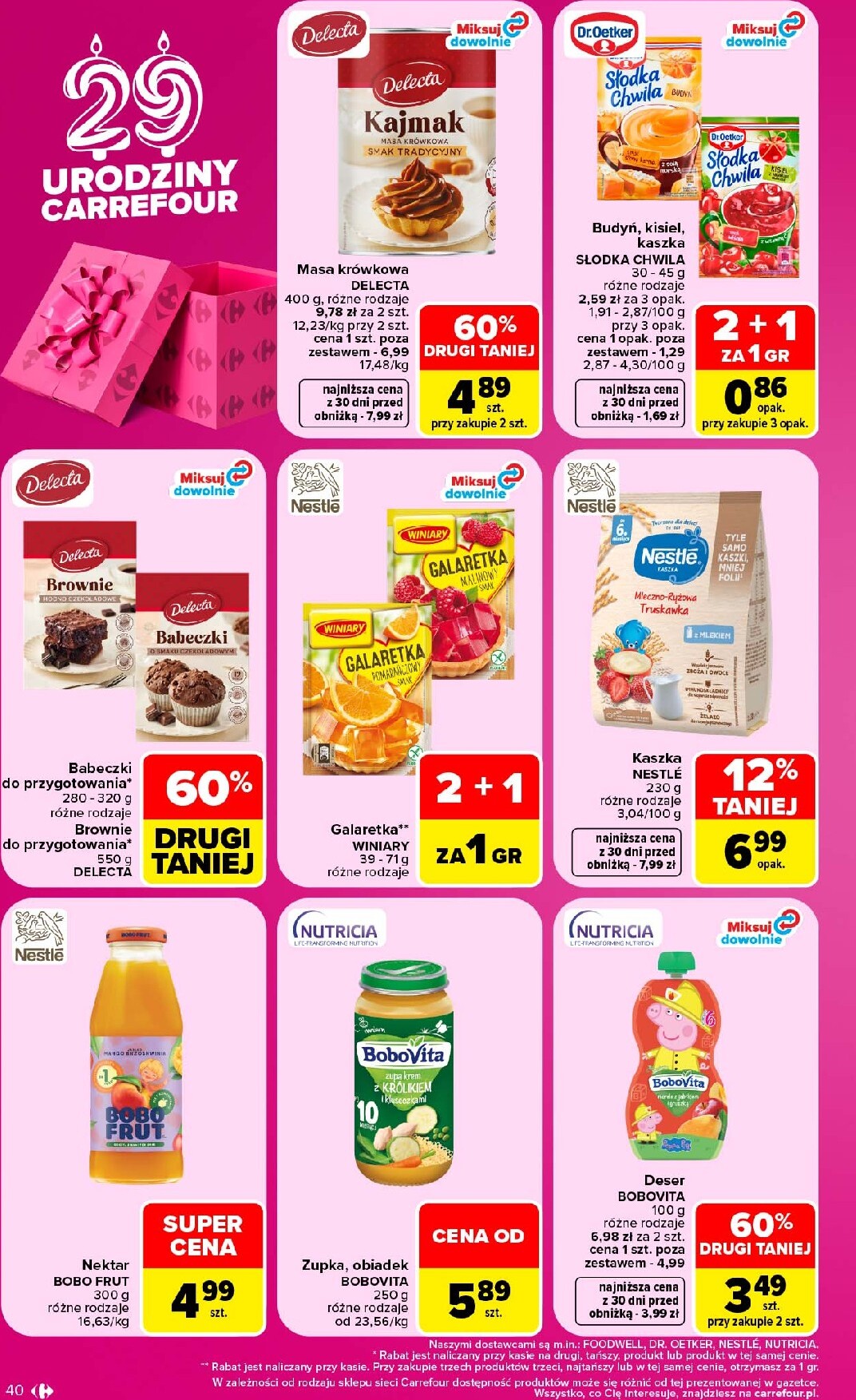 carrefour - Nowa gazetka Carrefour ważna od 28.09.2026 do 03.10.2026 - page: 40