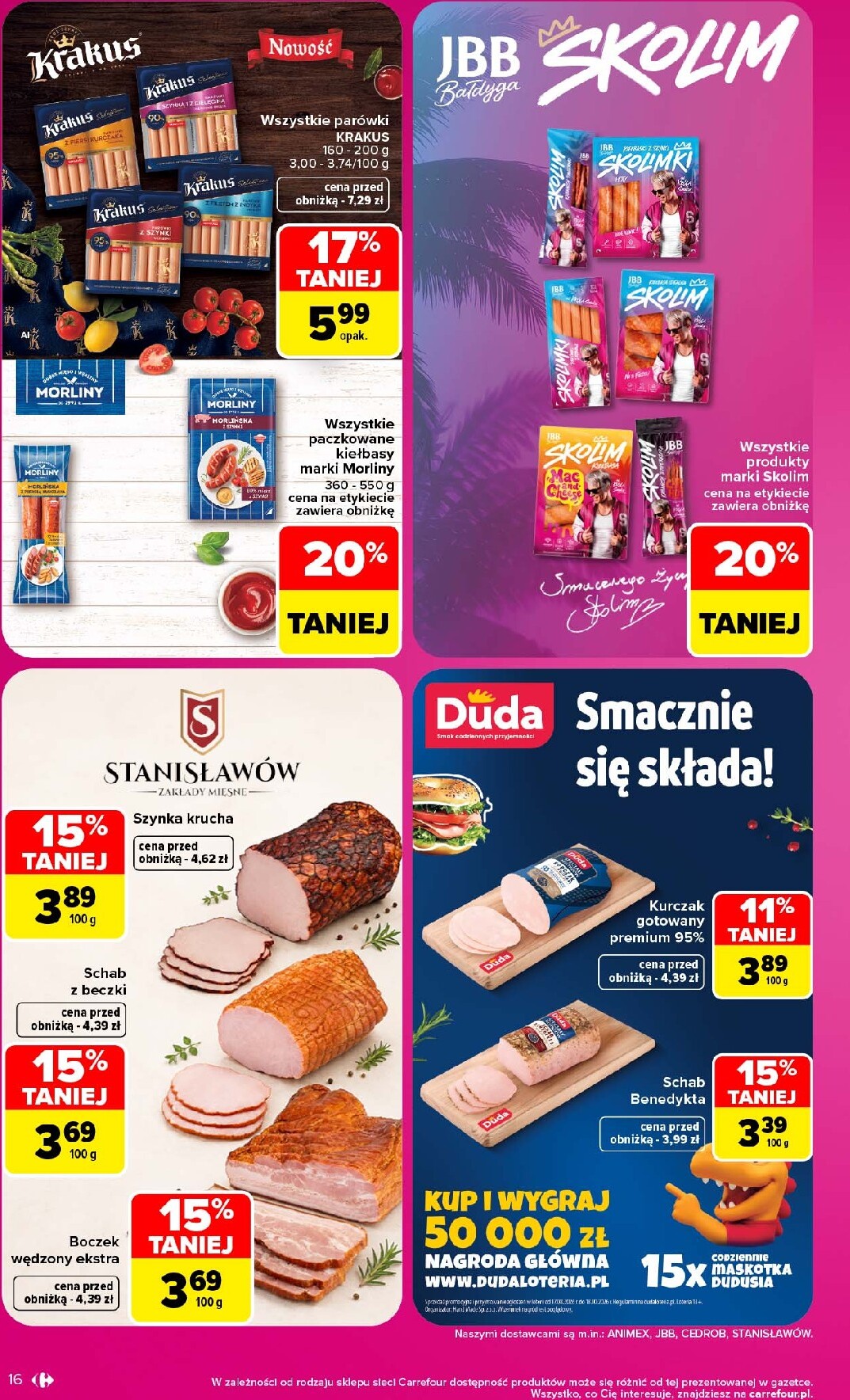 carrefour - Nowa gazetka Carrefour ważna od 28.09.2026 do 03.10.2026 - page: 16