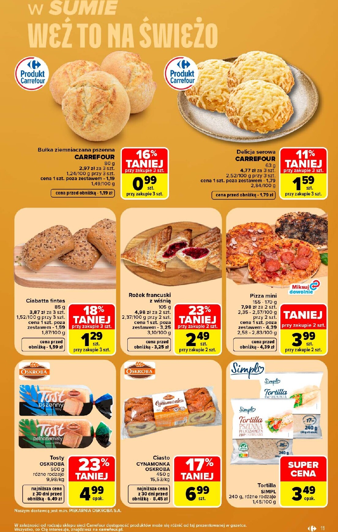 carrefour - Nowa gazetka Carrefour ważna od 28.09.2026 do 03.10.2026 - page: 11