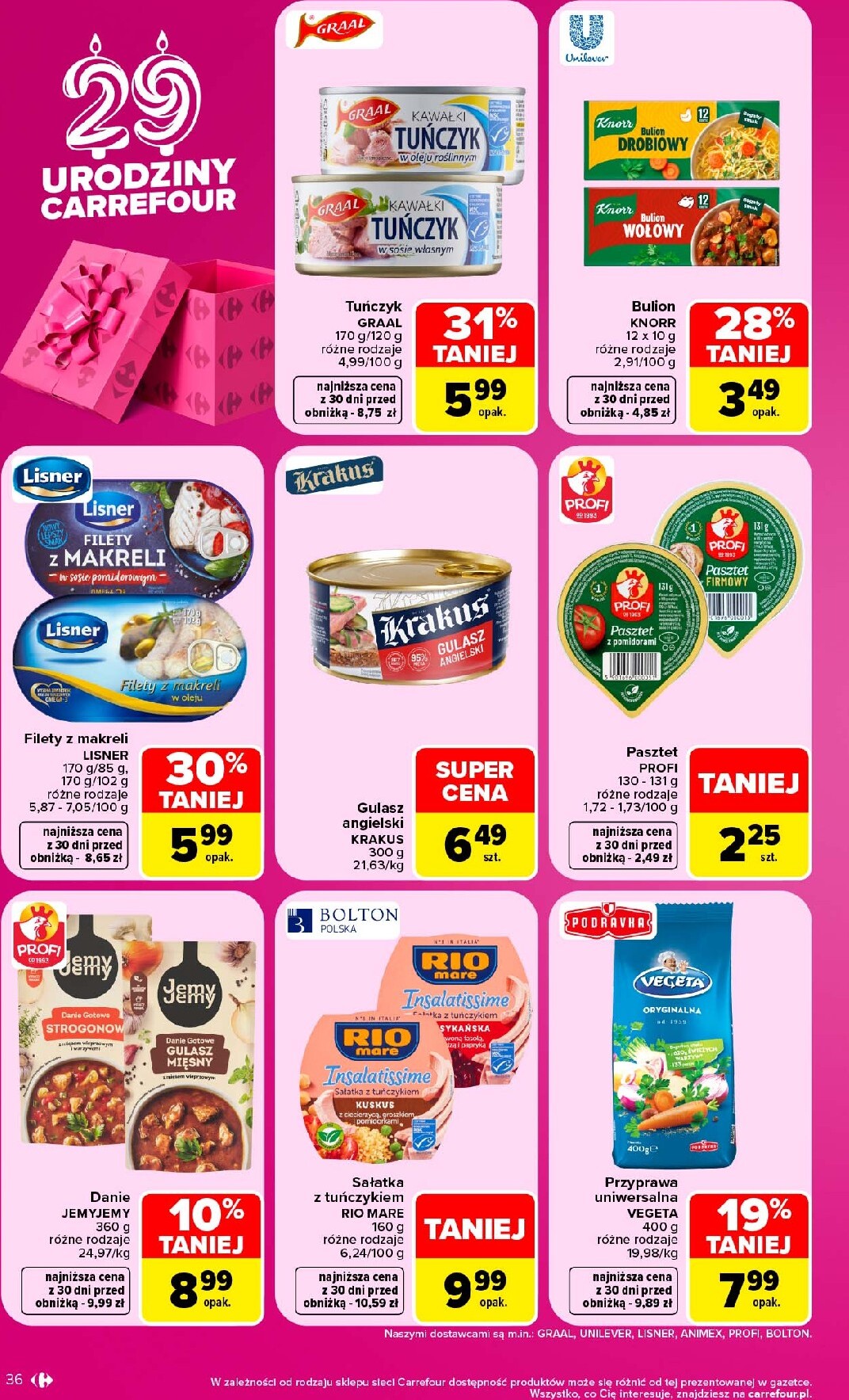 carrefour - Nowa gazetka Carrefour ważna od 28.09.2026 do 03.10.2026 - page: 36