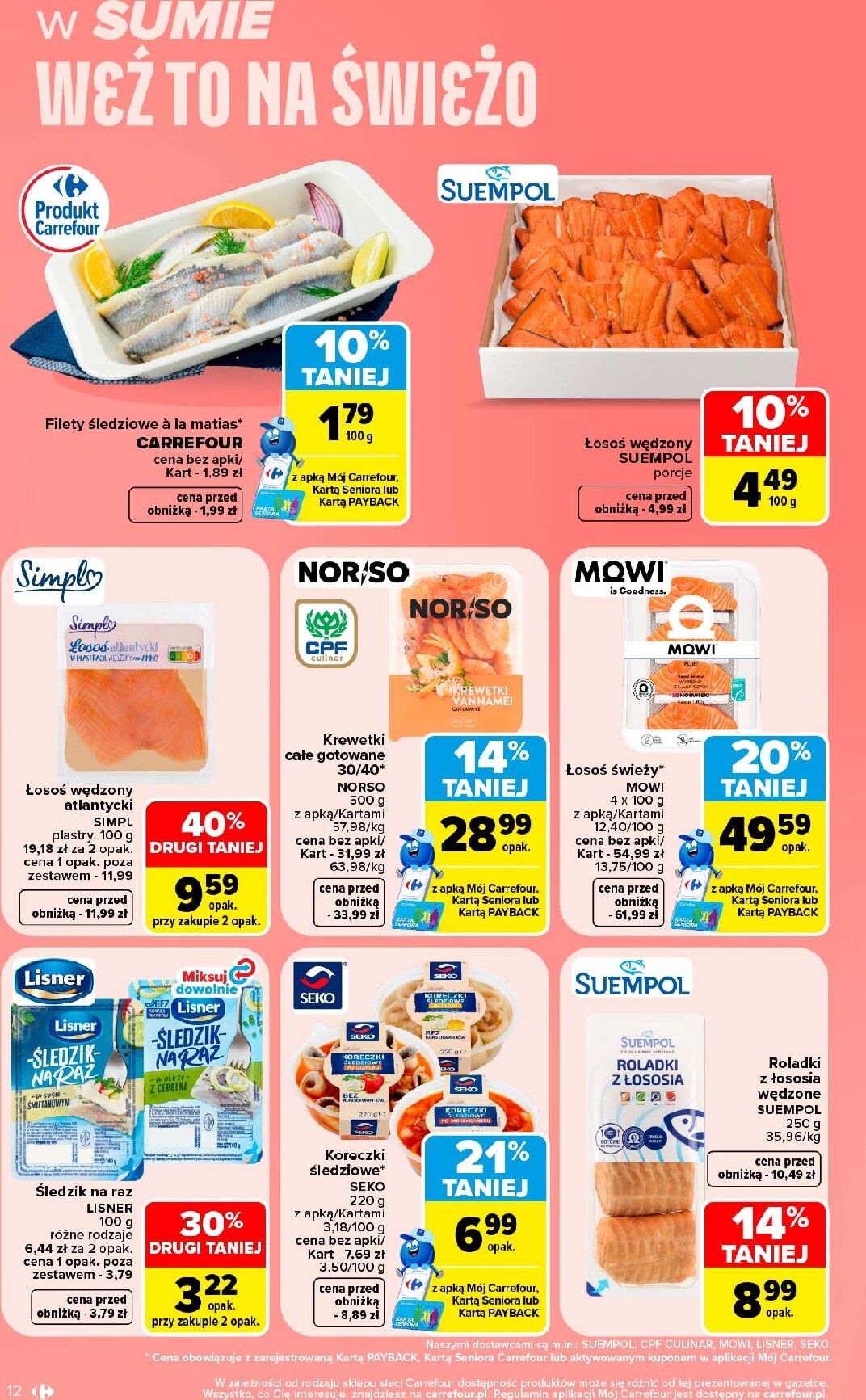 carrefour - Nowa gazetka Carrefour ważna od 28.09.2026 do 03.10.2026 - page: 12