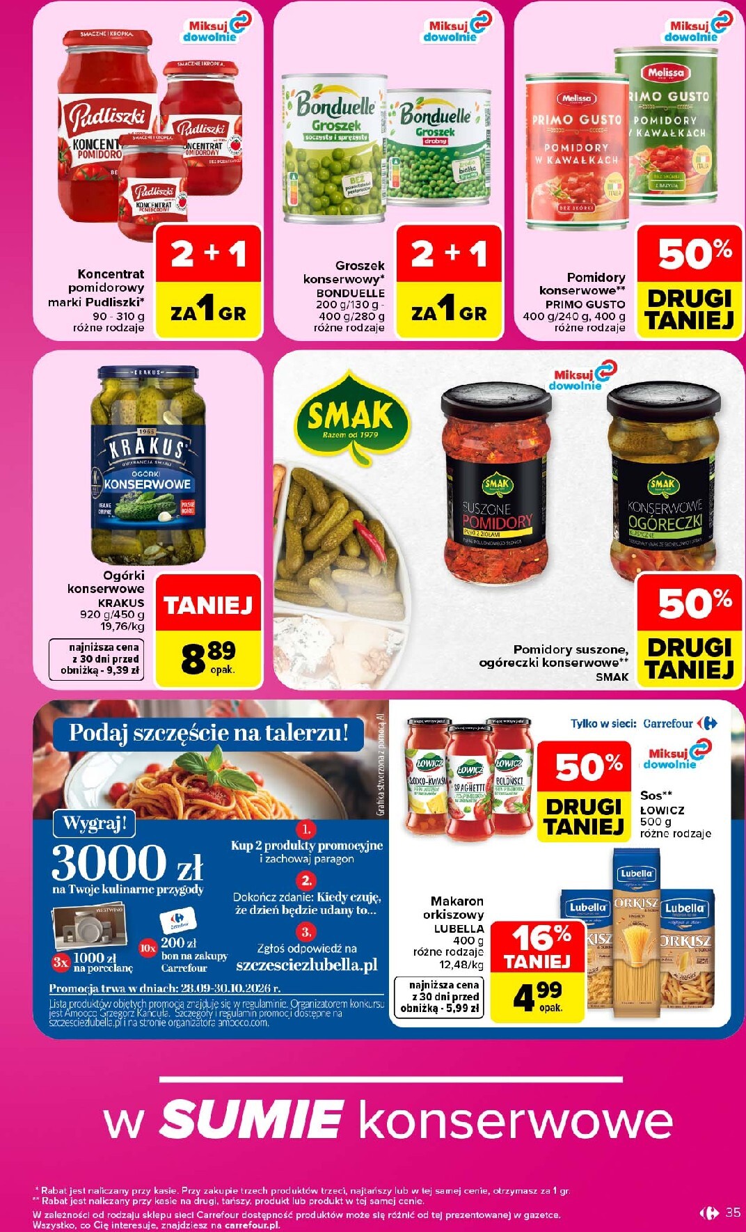 carrefour - Nowa gazetka Carrefour ważna od 28.09.2026 do 03.10.2026 - page: 35