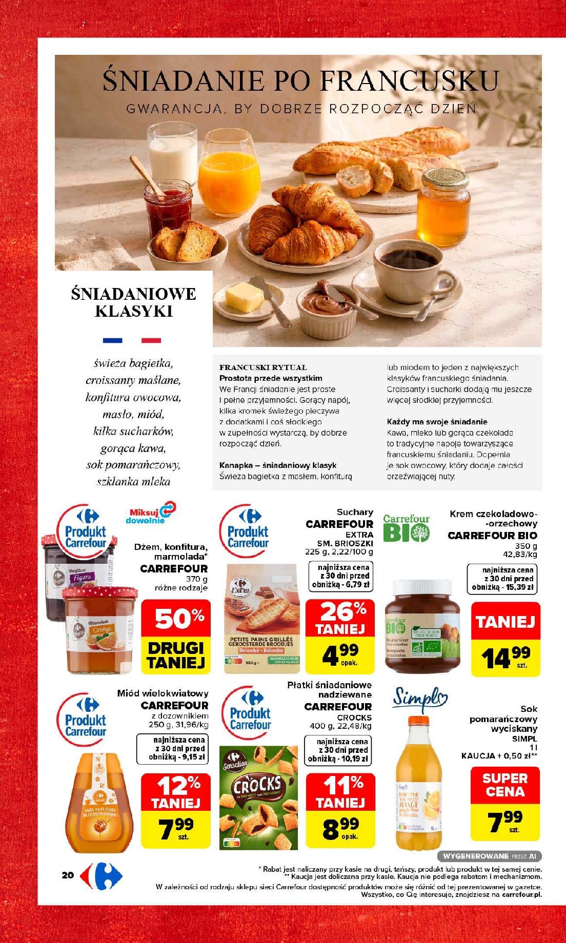 carrefour - Nowa gazetka Carrefour - Przystanek Francja ważna od 19.10.2026 do 31.10.2026 - page: 24